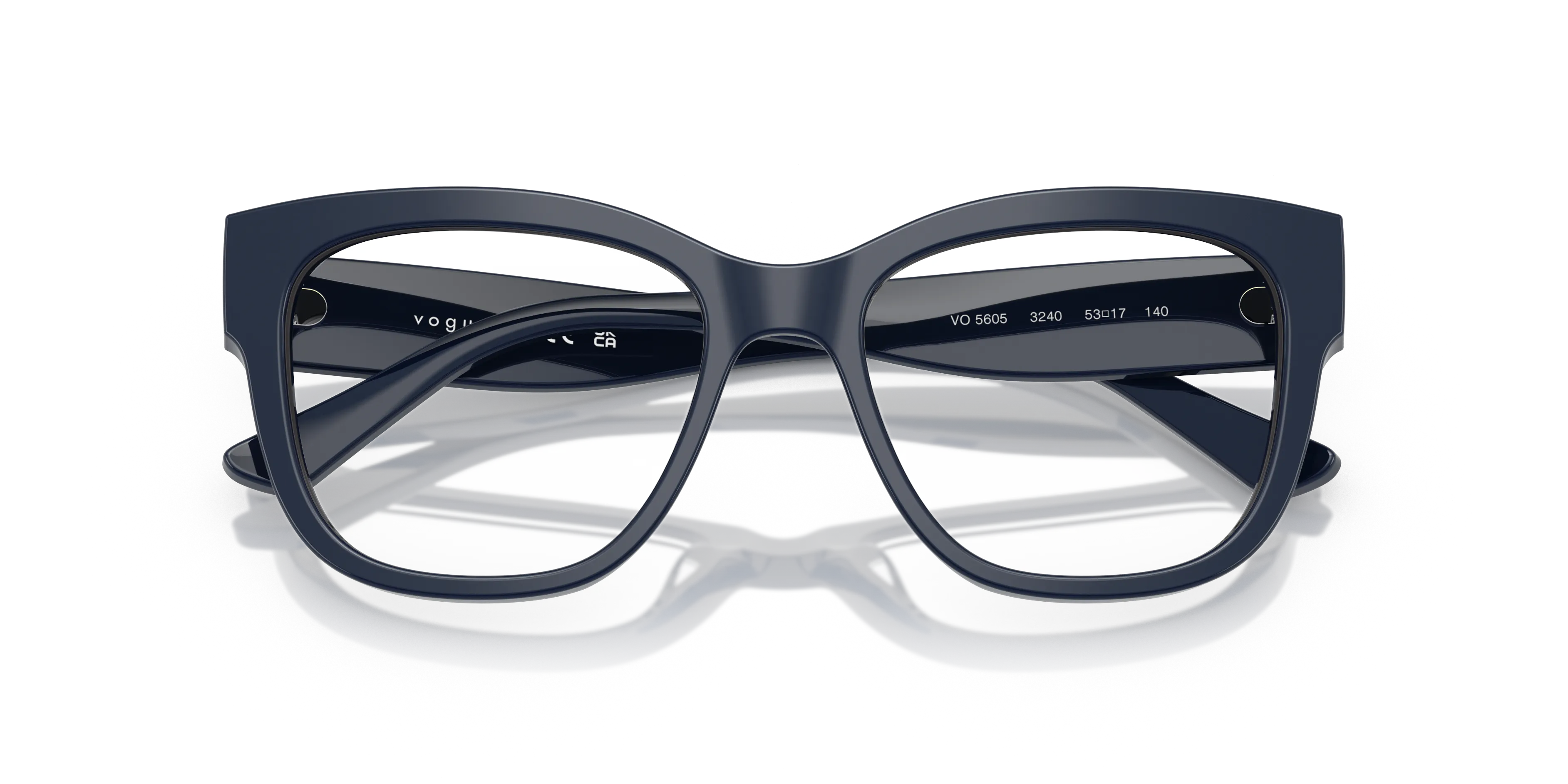 VOGUE EYEWEAR VO5605 3240 Montature da vista Acetato Blu Squadrata Normale - immagine 2