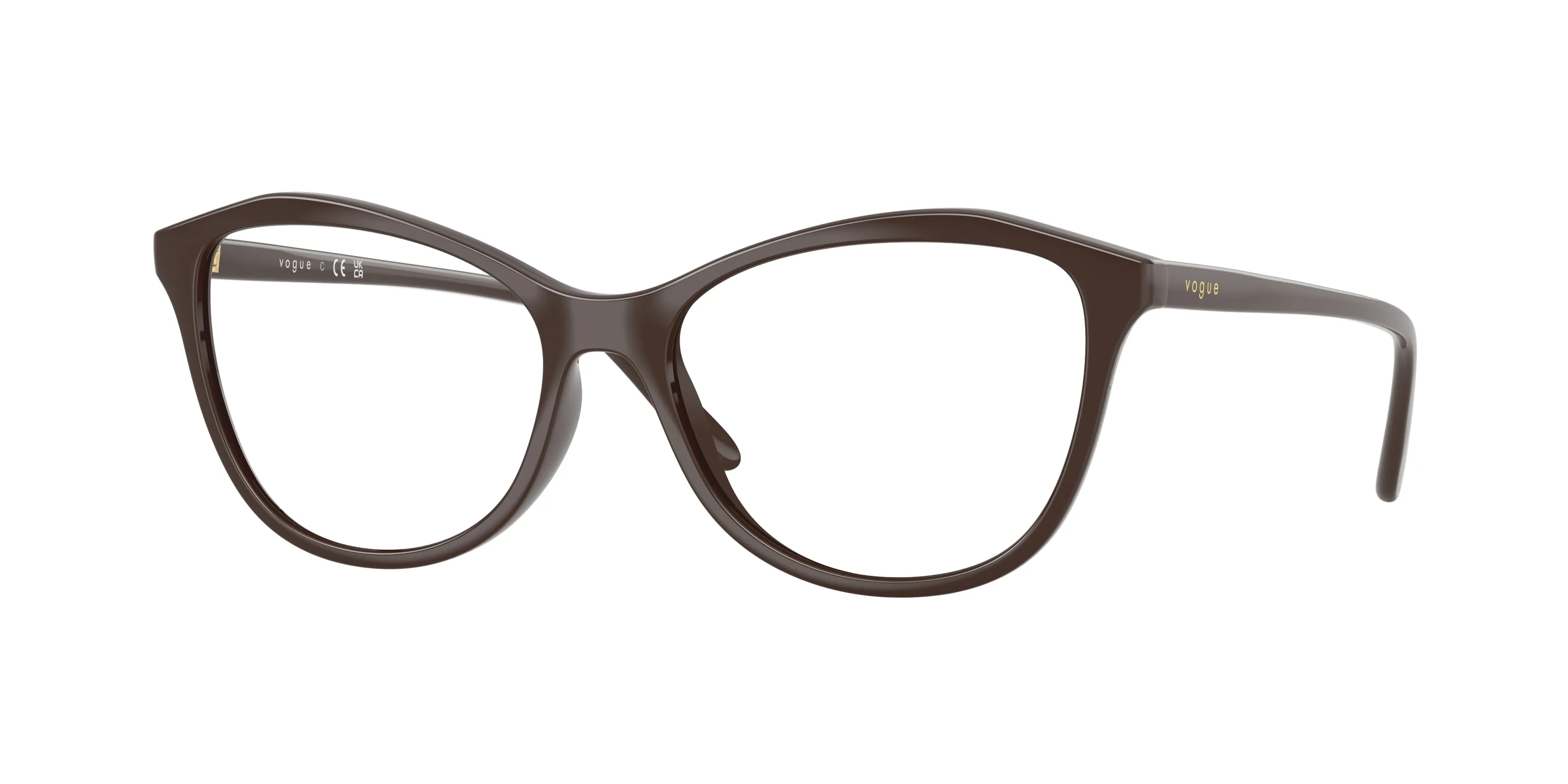 VOGUE EYEWEAR VO5602 2252 Montature da vista Nylon Marrone Geometrica Normale - immagine 1