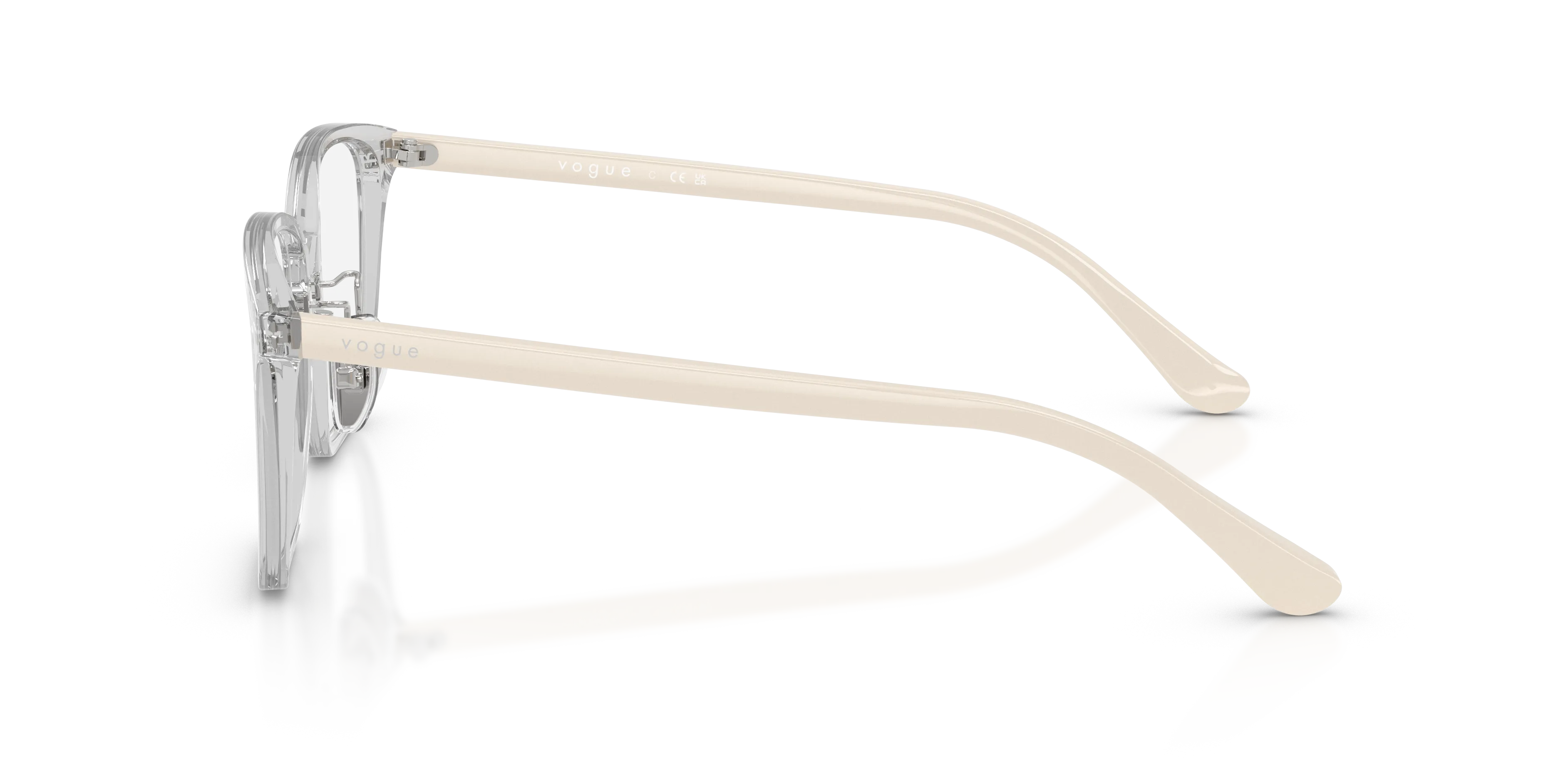 VOGUE EYEWEAR VO5550D 3251 Montature da vista Acetato Grigio Pillow Normale - immagine 4
