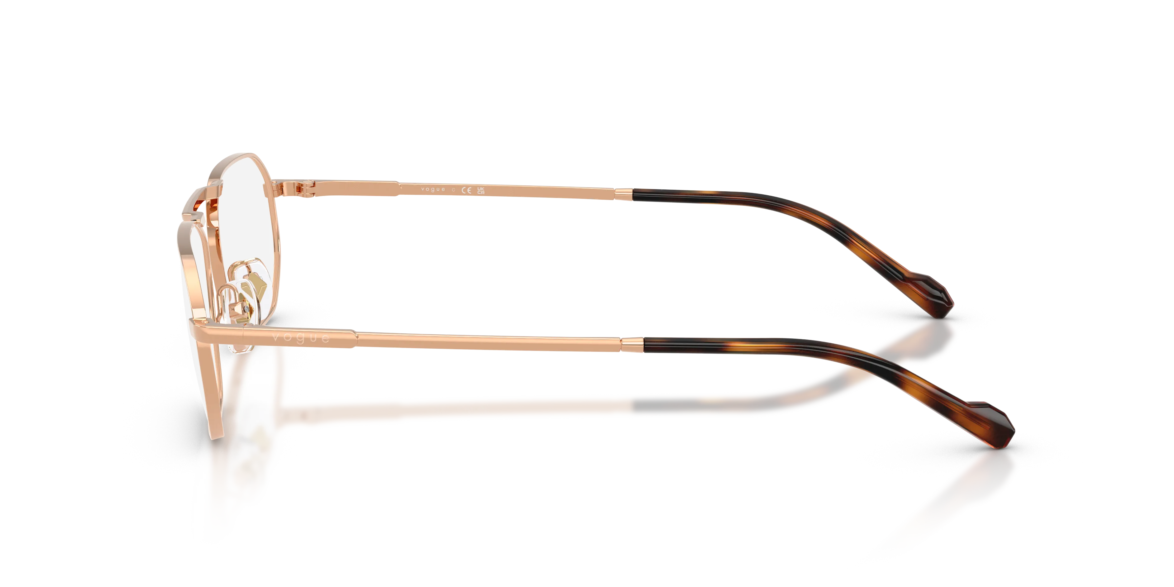 VOGUE EYEWEAR VO4347 5152 Montature da vista Metallo Oro Geometrica Normale - immagine 4