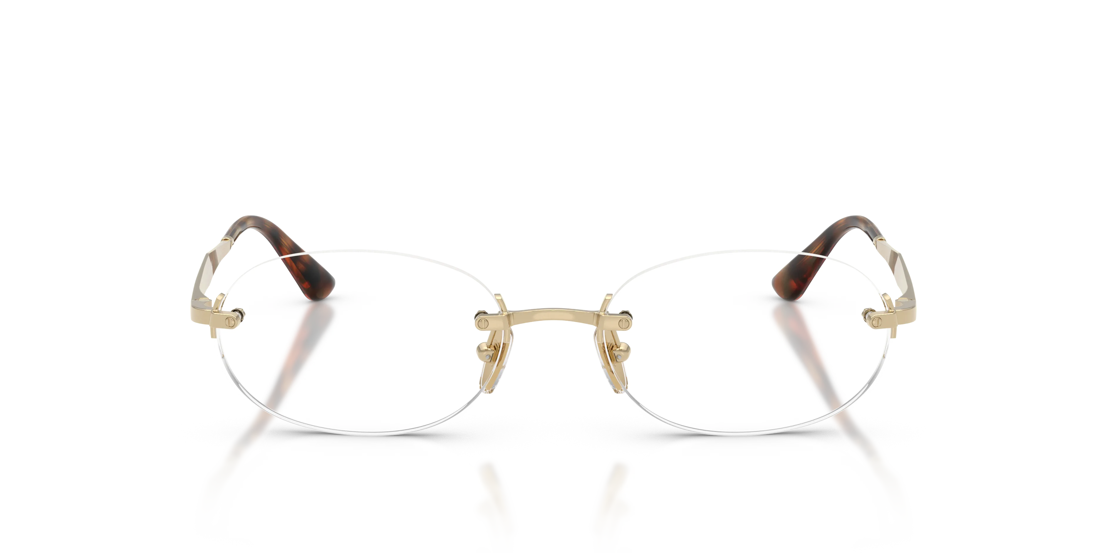 VOGUE EYEWEAR VO4343 848 Montature da vista Metallo Oro Rotonda Normale - immagine 3