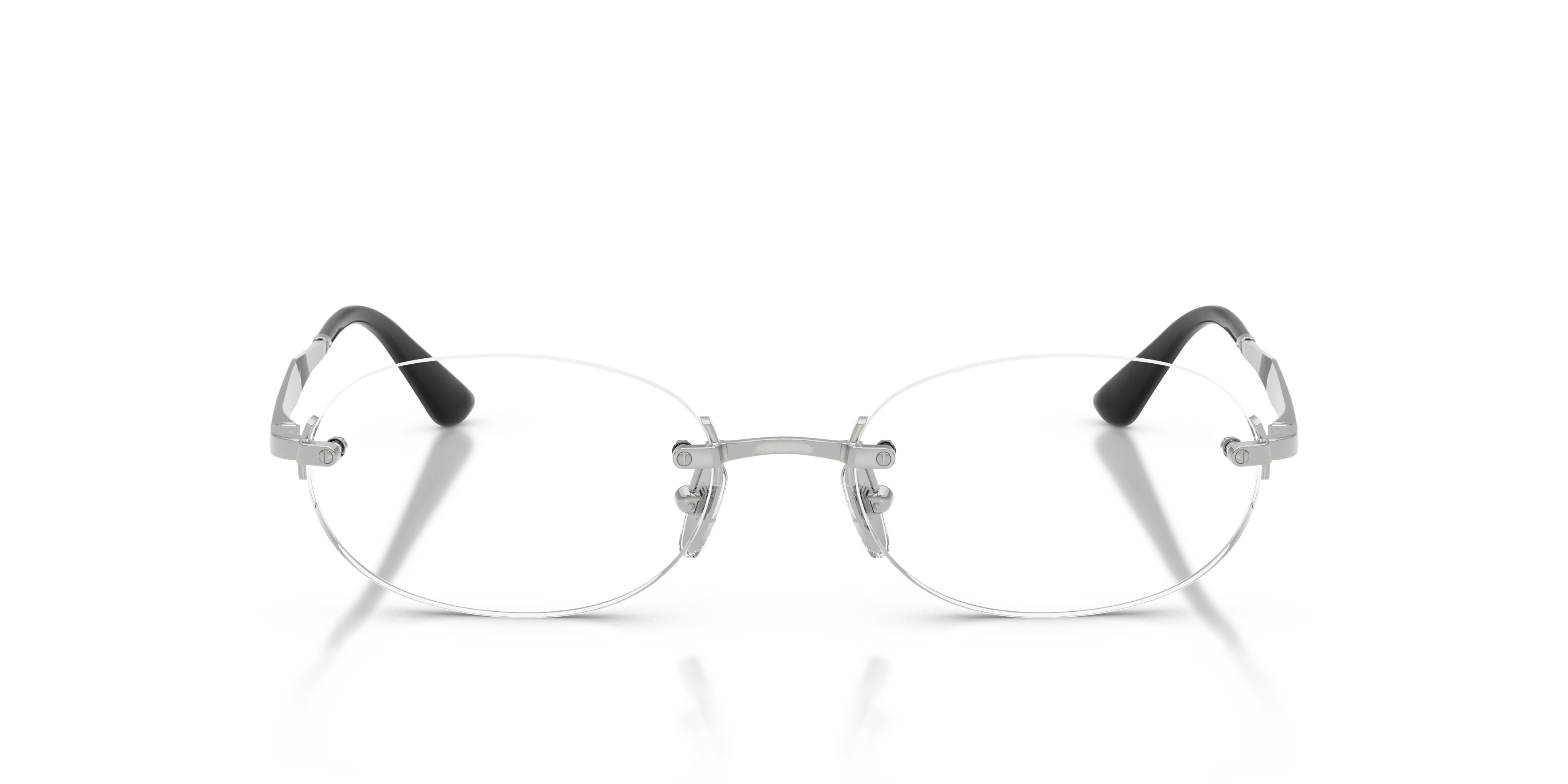 VOGUE EYEWEAR VO4343 323 Montature da vista Metallo Argento Rotonda Normale - immagine 3