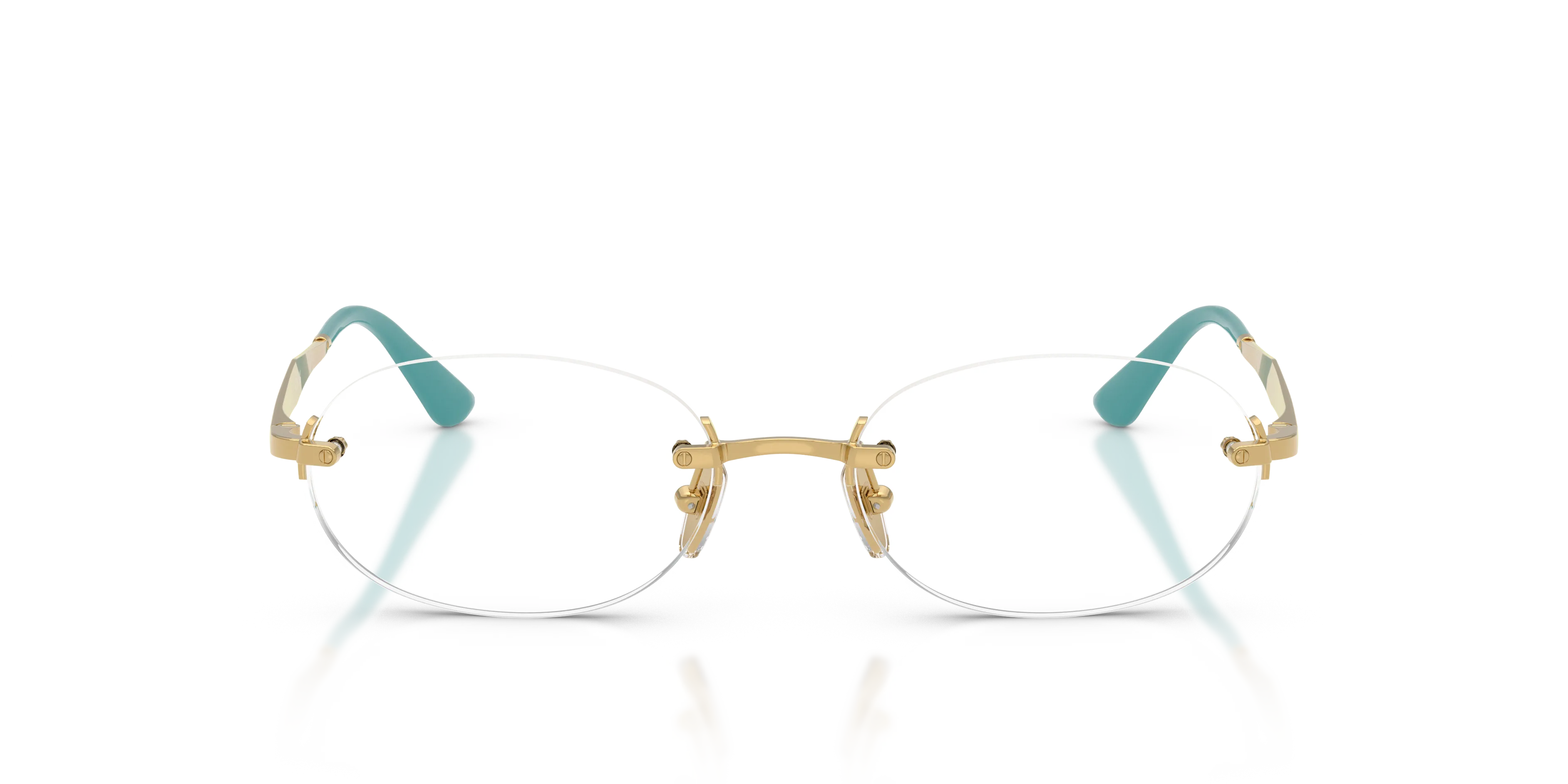VOGUE EYEWEAR VO4343 280 Montature da vista Metallo Oro Rotonda Normale - immagine 3