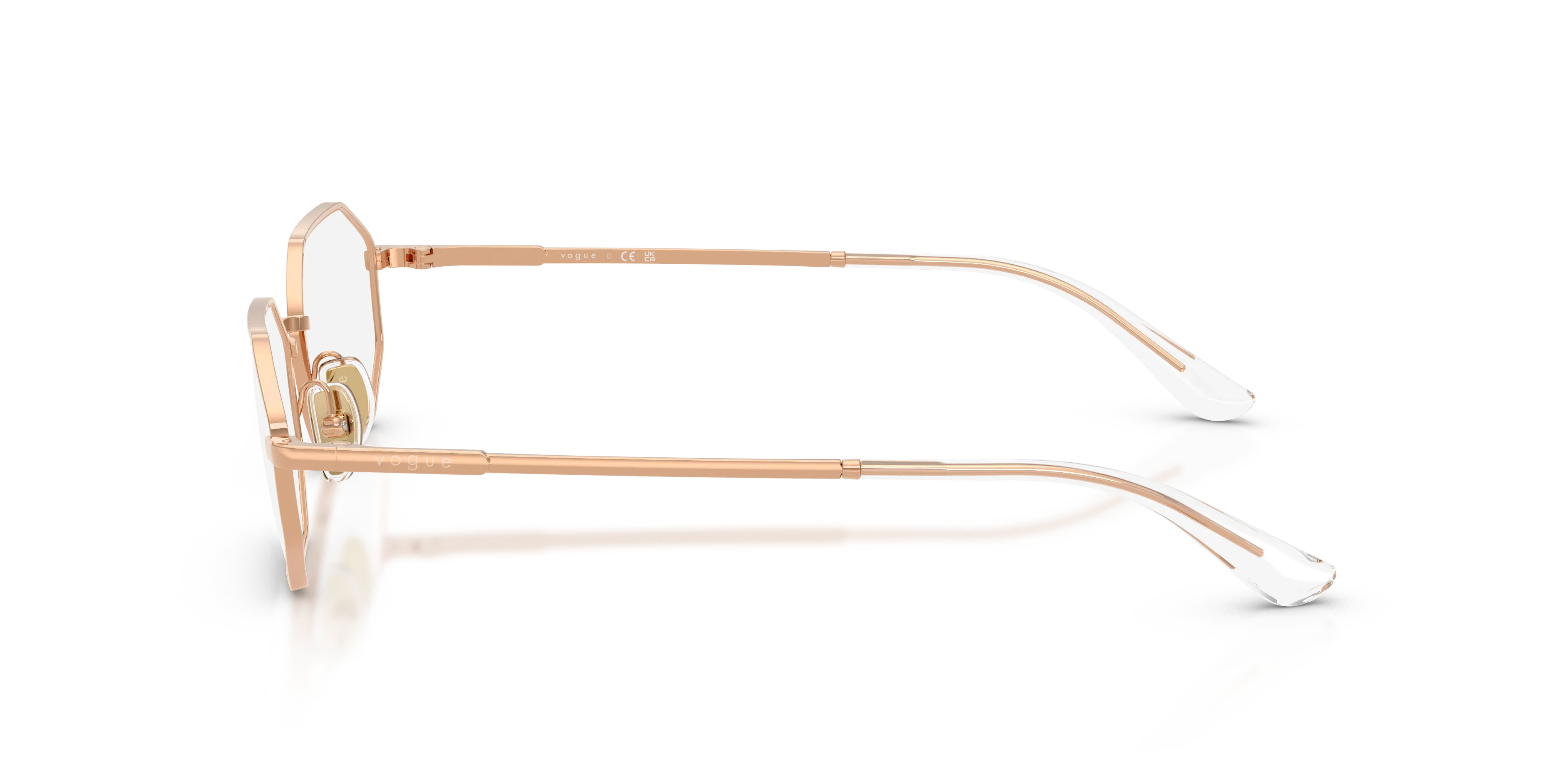 VOGUE EYEWEAR VO4341 5152 Montature da vista Metallo Oro Geometrica Normale - immagine 4