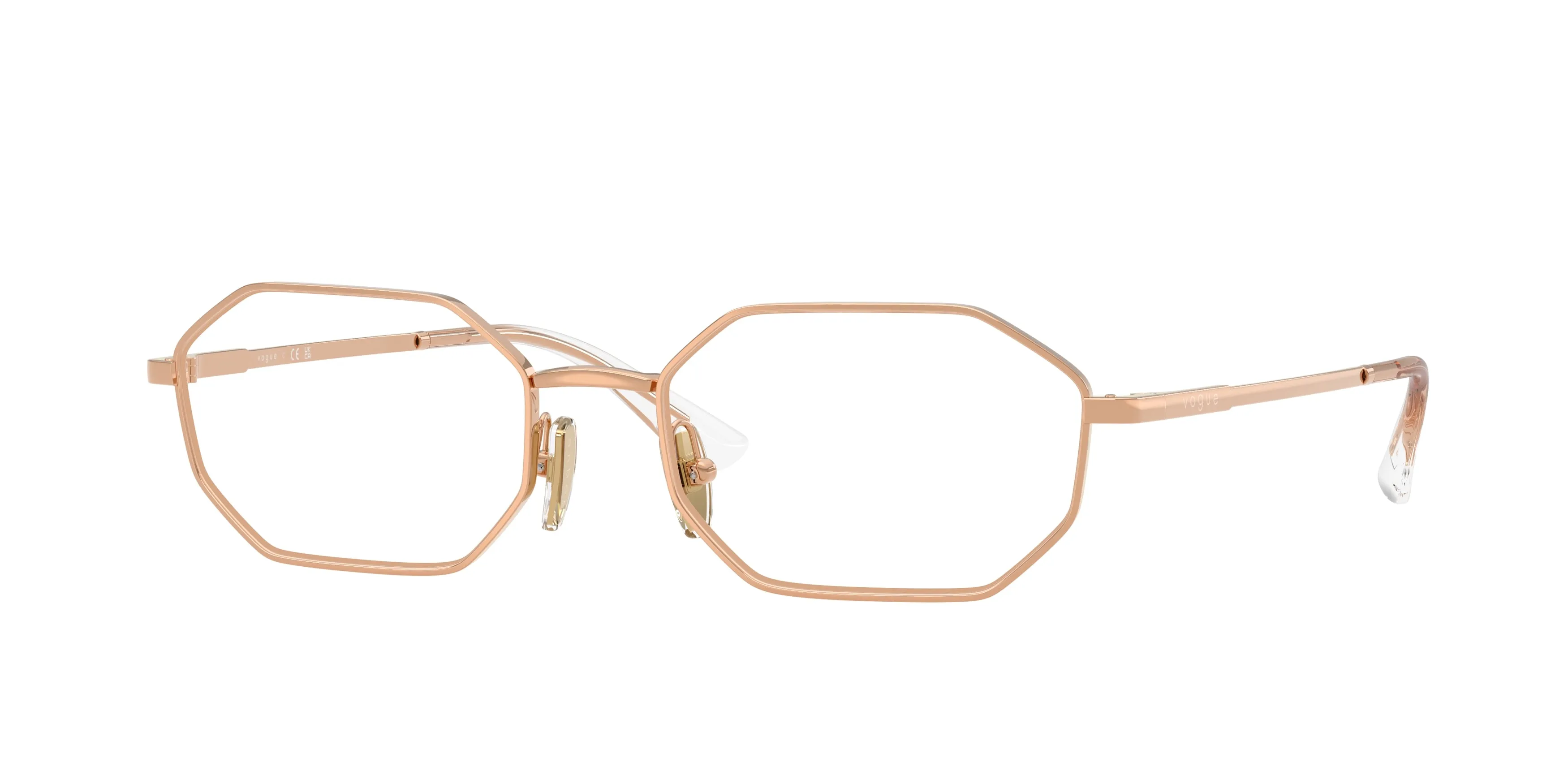 VOGUE EYEWEAR VO4341 5152 Montature da vista Metallo Oro Geometrica Normale - immagine 1