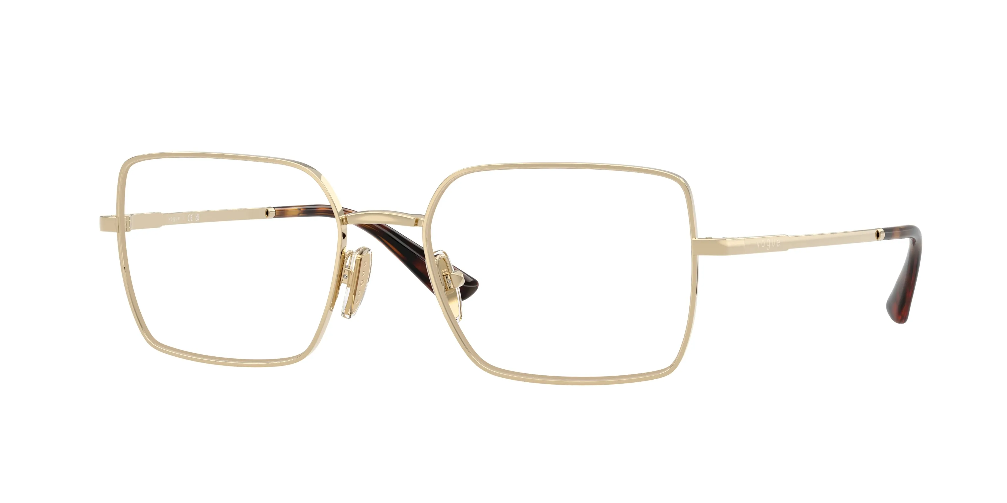 VOGUE EYEWEAR VO4340 848 Montature da vista Metallo Oro Squadrata Normale - immagine 1