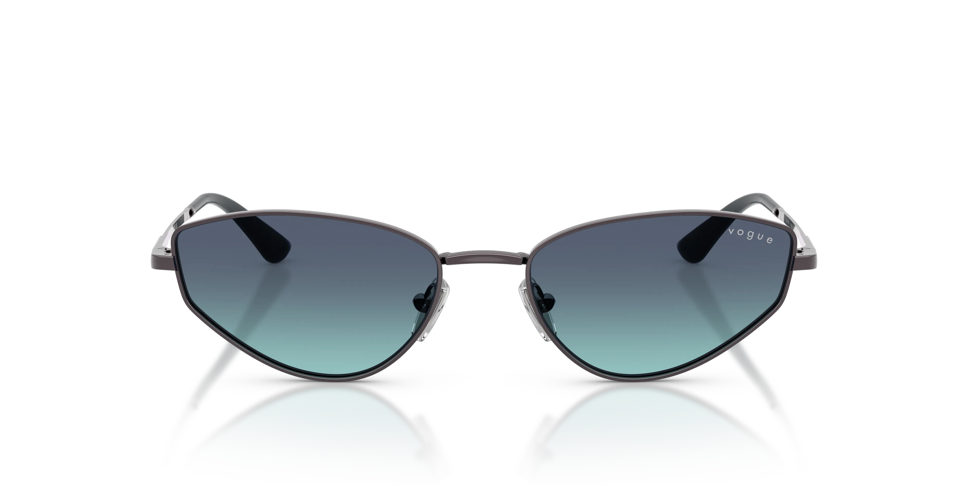 VOGUE EYEWEAR VO4339S 51494S Occhiali da sole Metallo Viola Blu Cat Eye Normale Sfumato - immagine 3
