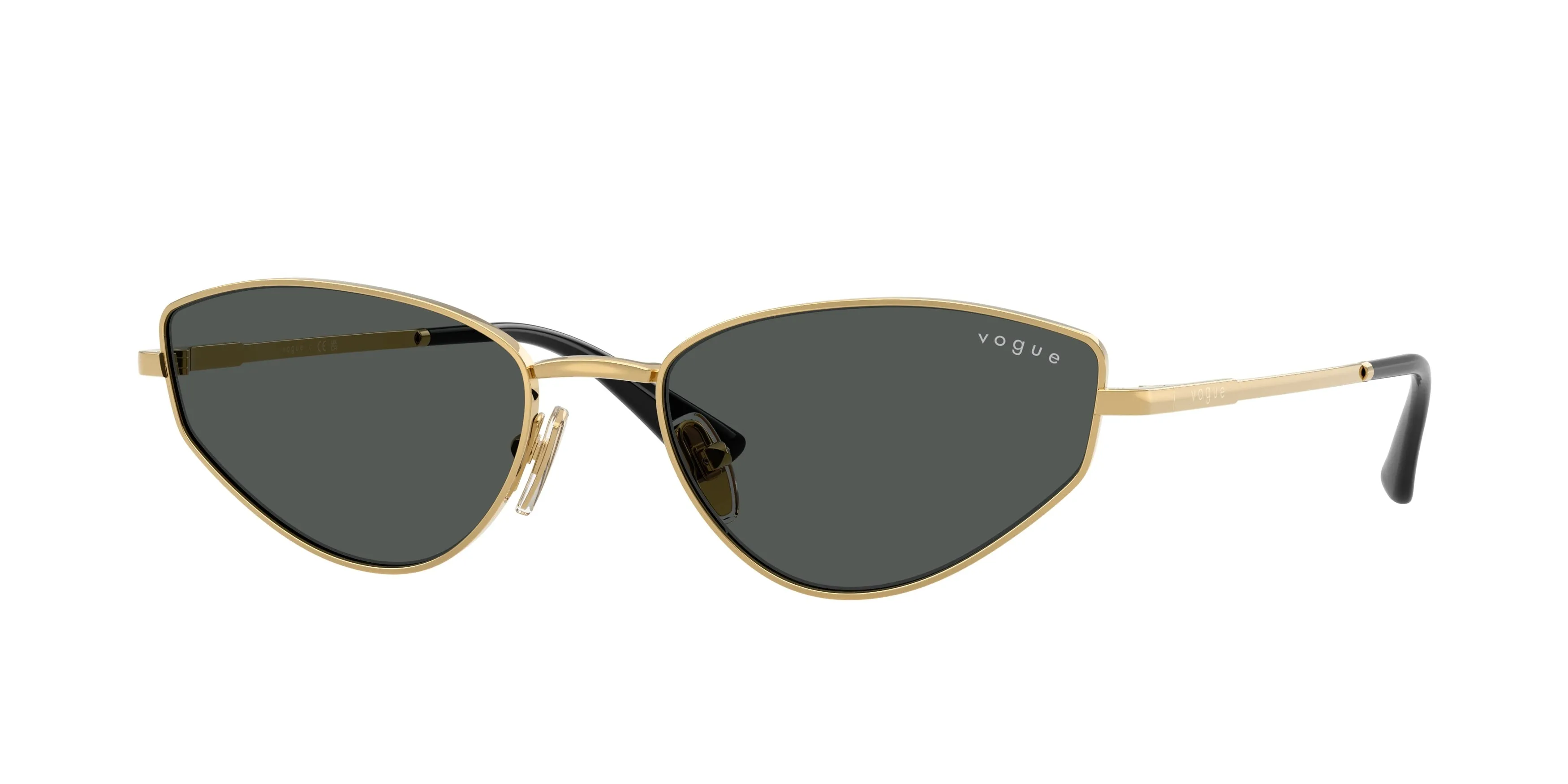 VOGUE EYEWEAR VO4339S 280/87 Occhiali da sole Metallo Oro Grigio Cat Eye Normale - immagine 1
