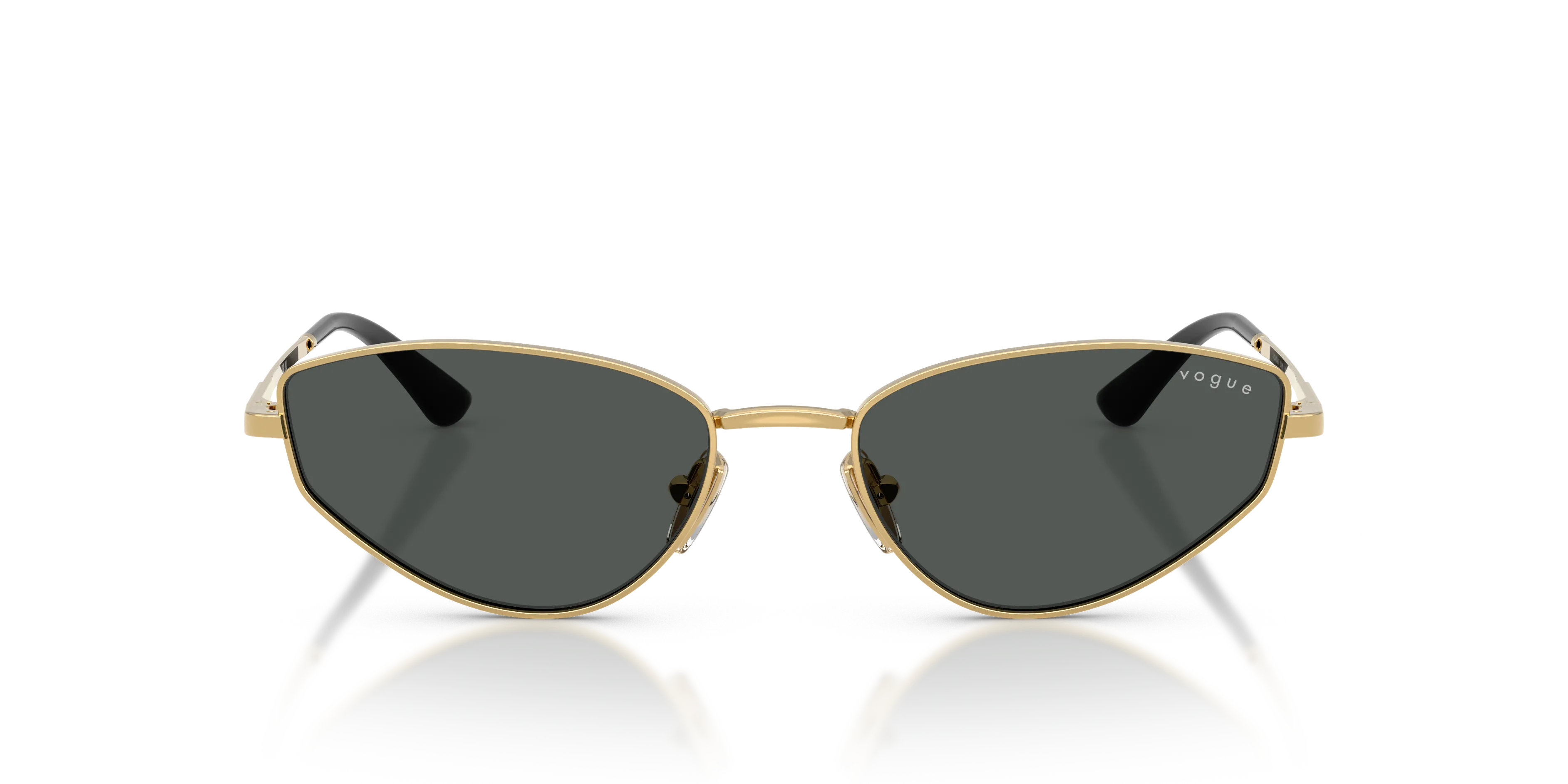 VOGUE EYEWEAR VO4339S 280/87 Occhiali da sole Metallo Oro Grigio Cat Eye Normale - immagine 3