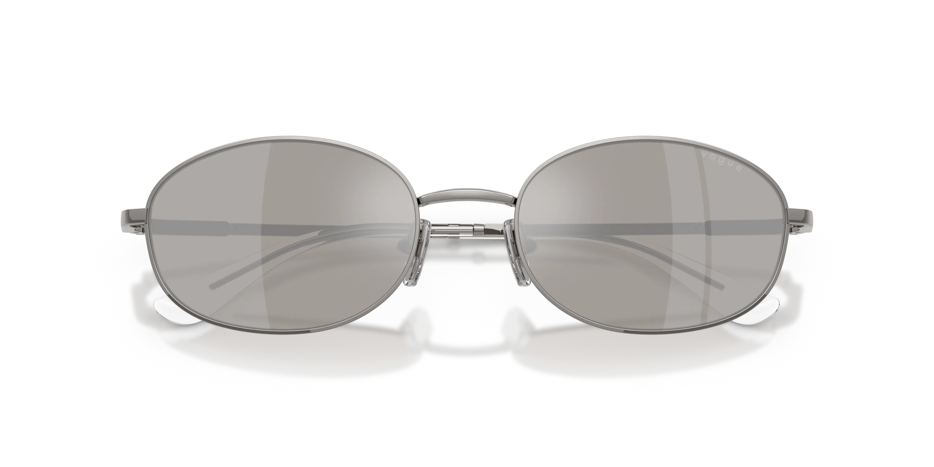 VOGUE EYEWEAR VO4323S 548/6G Occhiali da sole Metallo Grigio Grigio Rotonda Specchiate - immagine 2