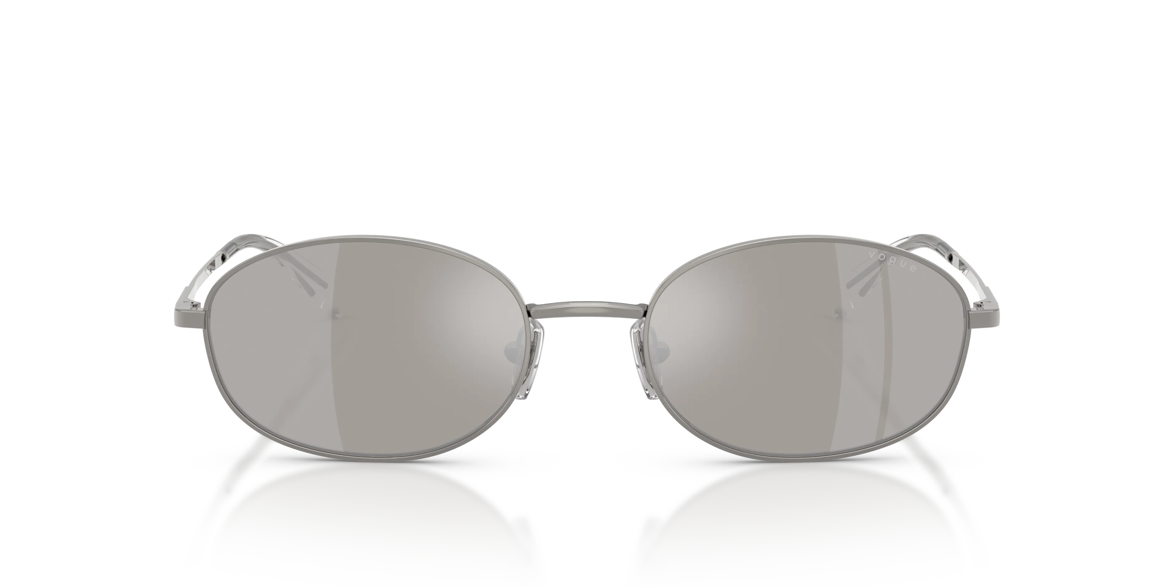 VOGUE EYEWEAR VO4323S 548/6G Occhiali da sole Metallo Grigio Grigio Rotonda Specchiate - immagine 3