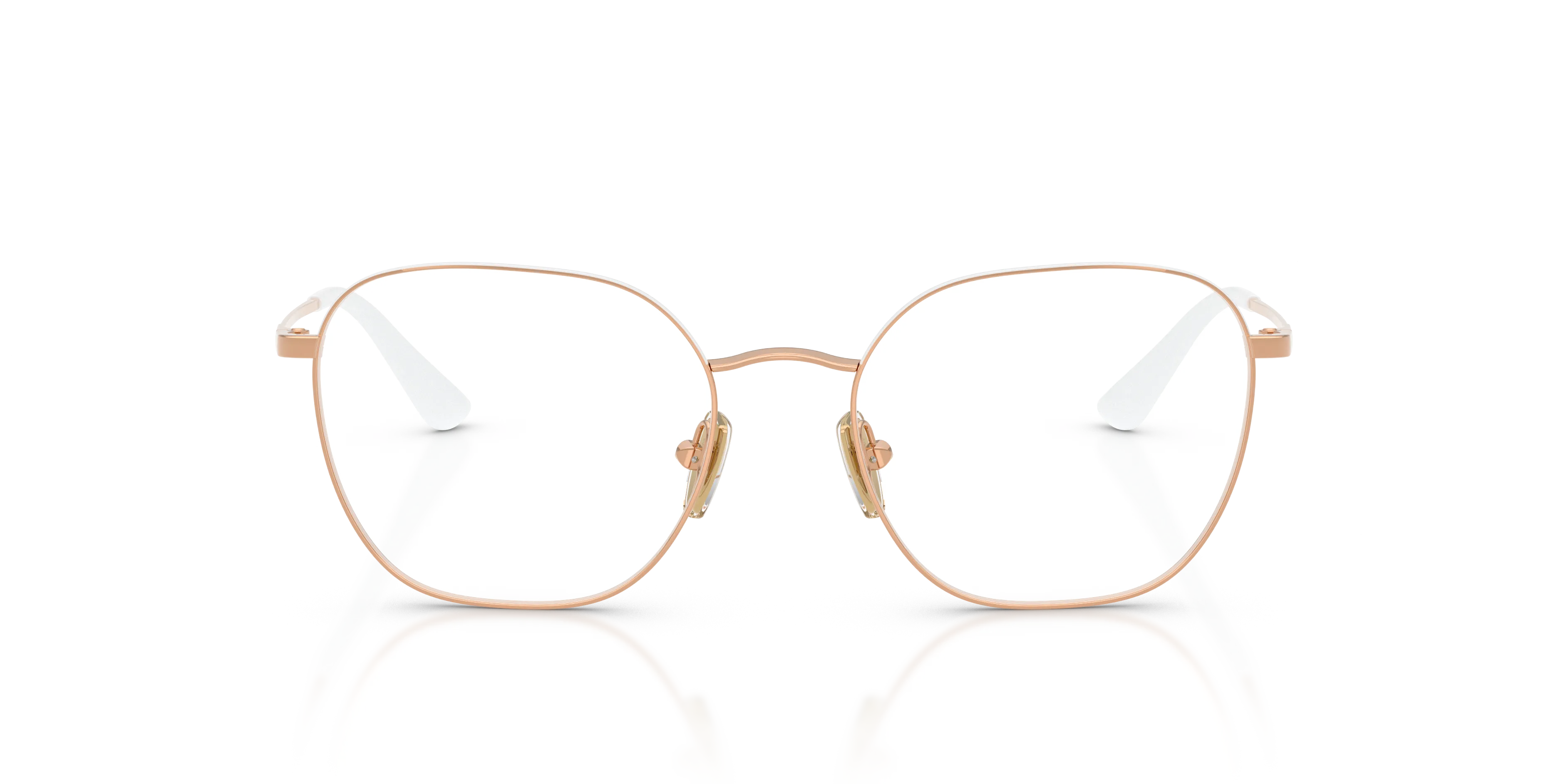 VOGUE EYEWEAR VO4178 5209 Montature da vista Metallo Bianco Squadrata Normale - immagine 3