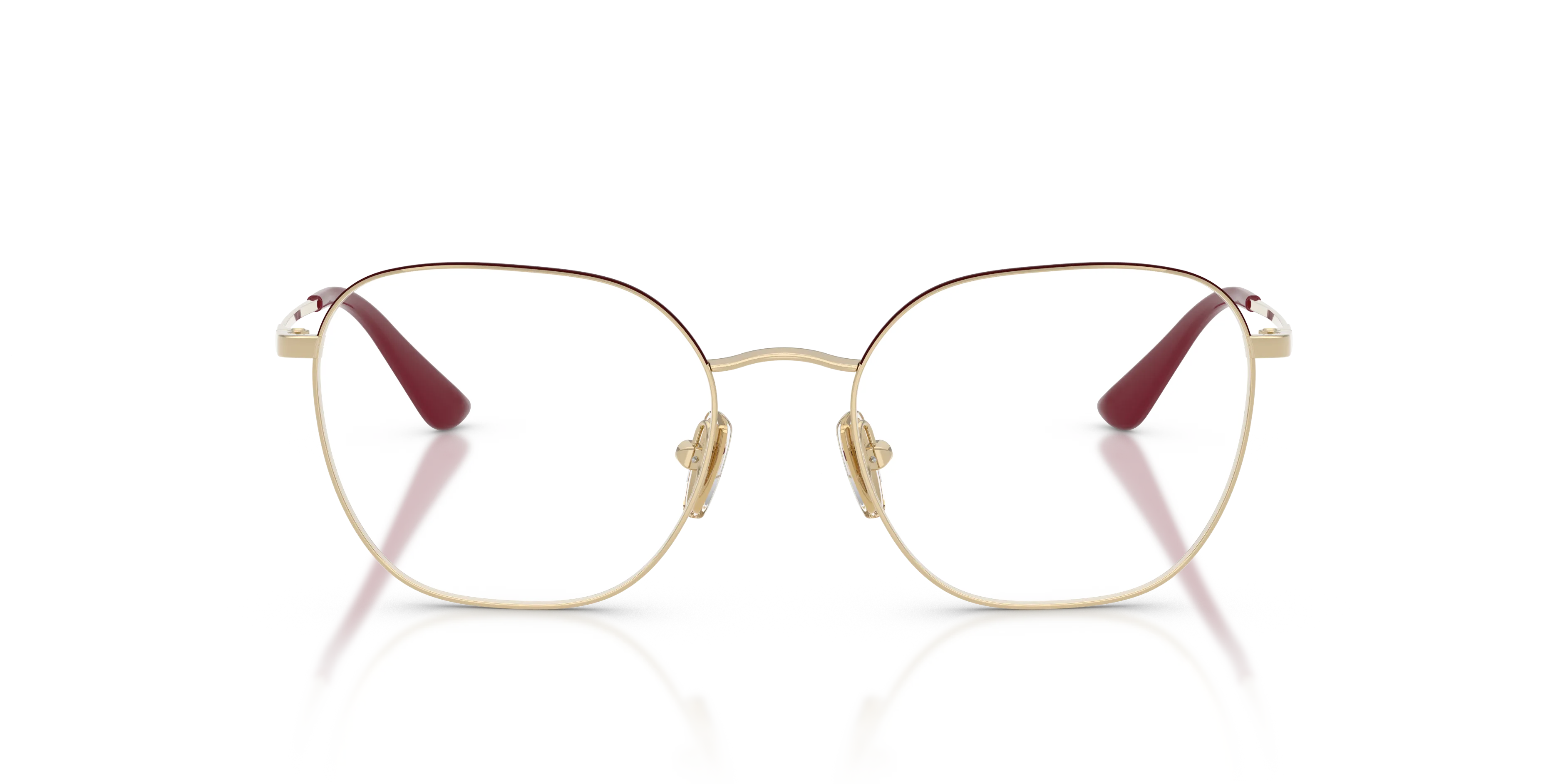 VOGUE EYEWEAR VO4178 5208 Montature da vista Metallo Rosso Squadrata Normale - immagine 3