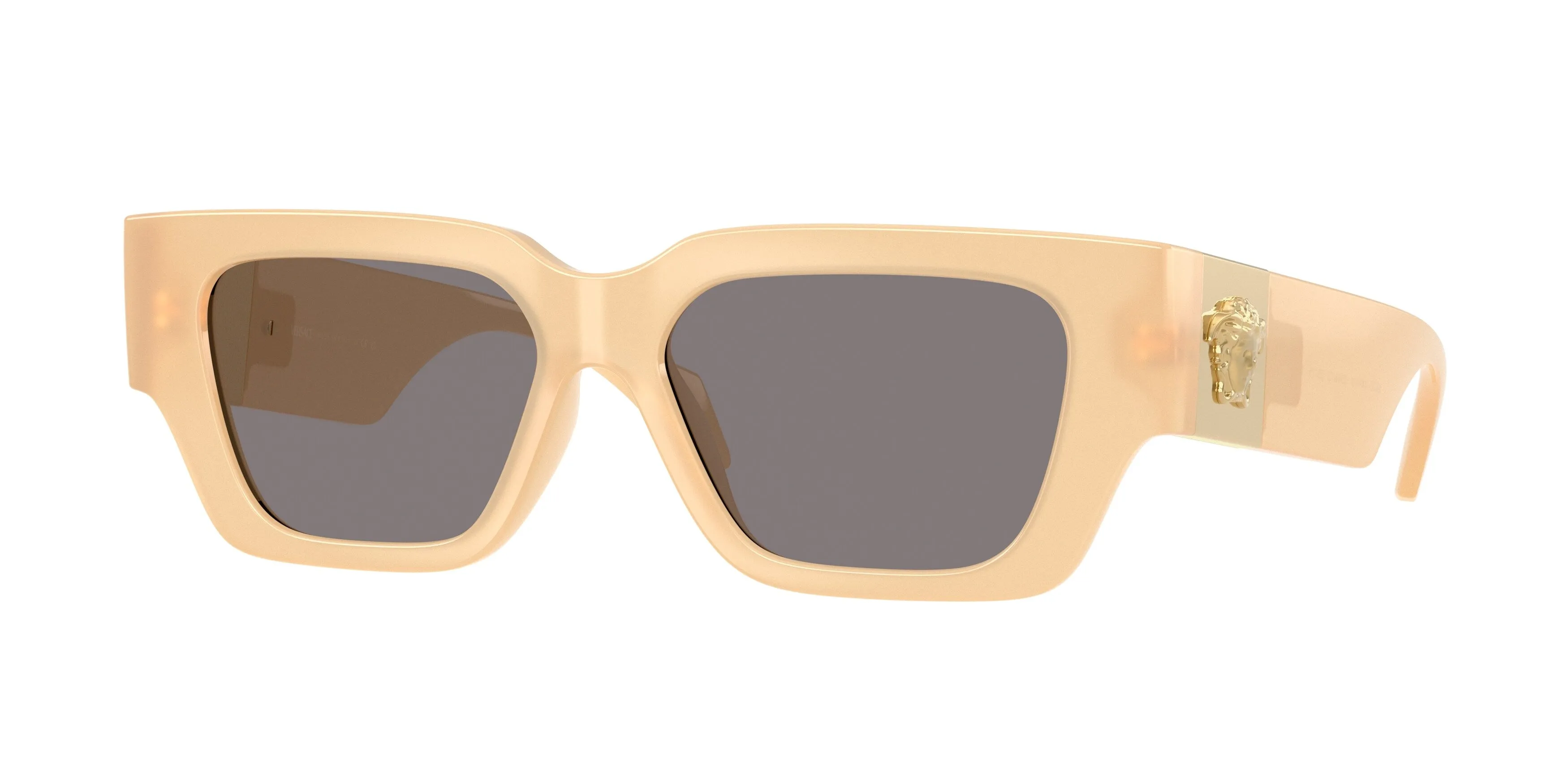 Versace VE4497U 554473 Occhiali da sole Iniettato Rosa Marrone Squadrata Normale - immagine 1