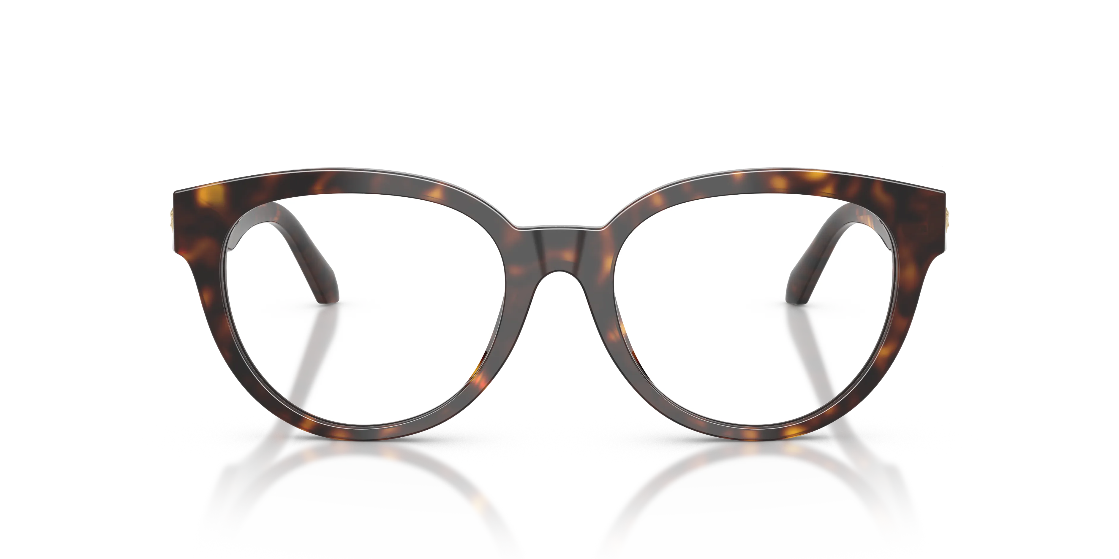 Versace VE3384 108 Montature da vista Acetato Tartaruga Rotonda Normale - immagine 3