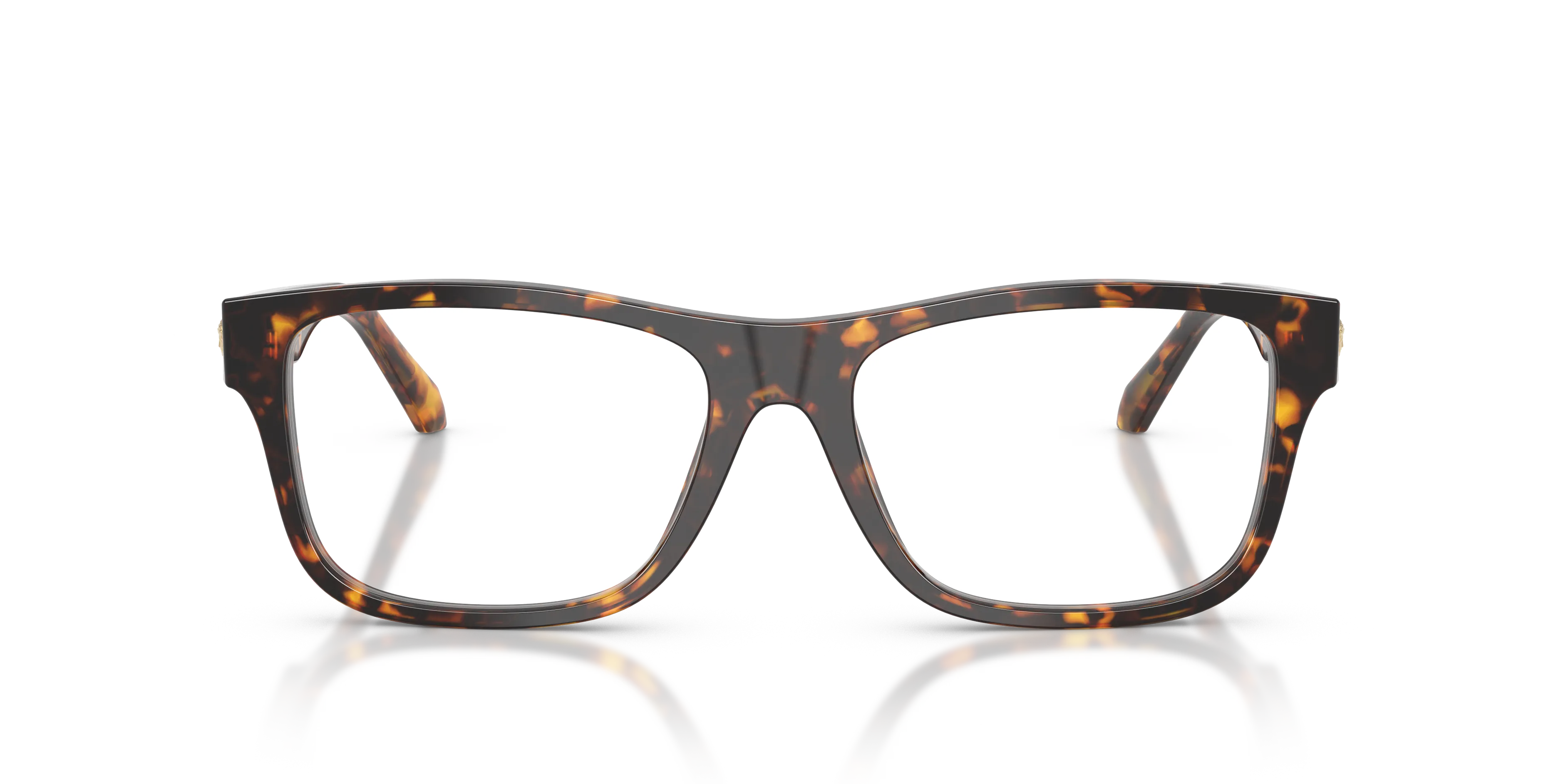 Versace VE3380 5514 Montature da vista Acetato Tartaruga Squadrata Normale - immagine 3