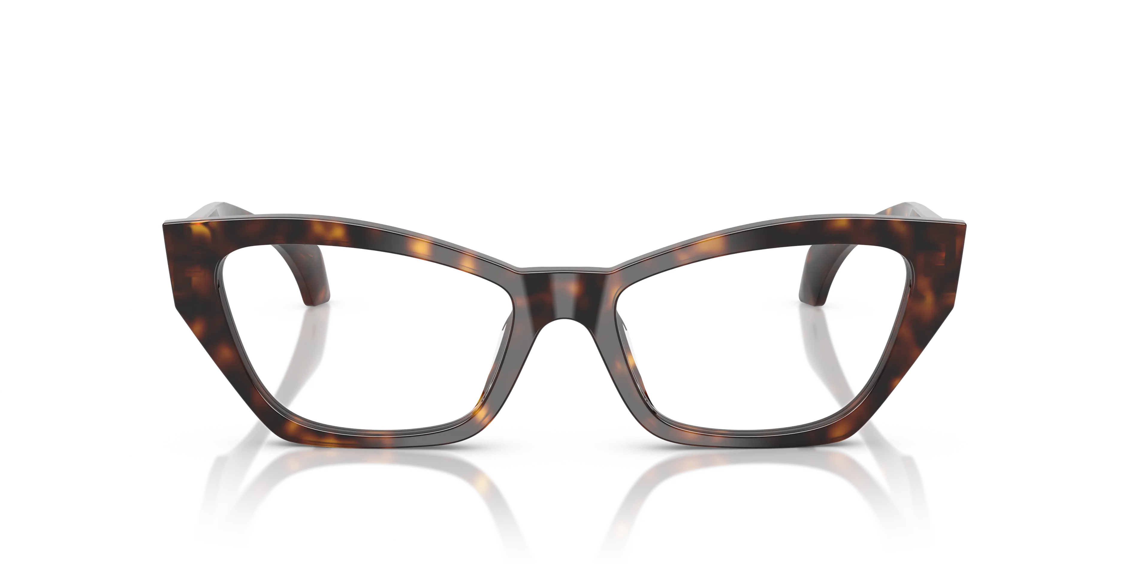 Versace VE3373U 108 Montature da vista Acetato Marrone Cat Eye Normale - immagine 3