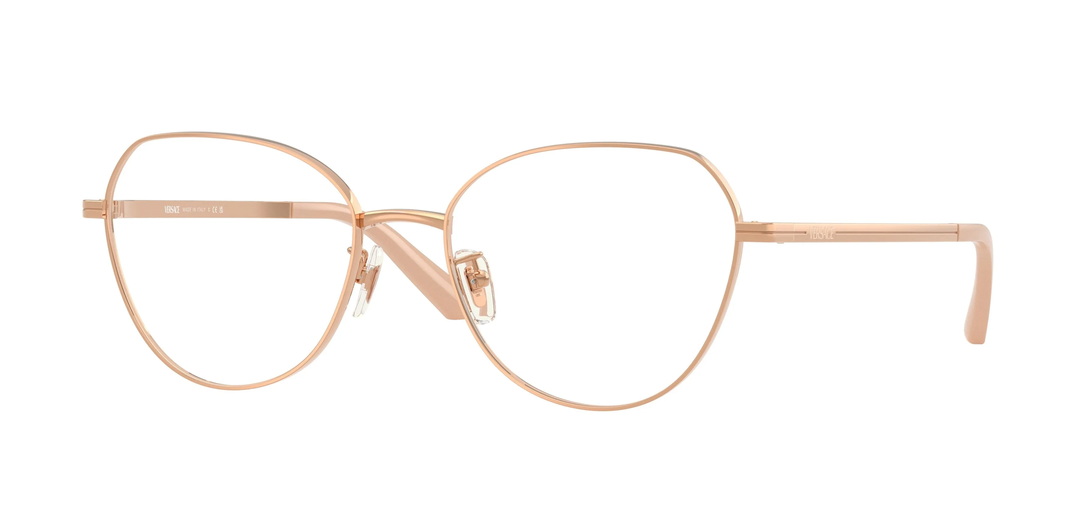 Versace VE1313D 1412 Montature da vista Metallo Oro Pantos Normale - immagine 1