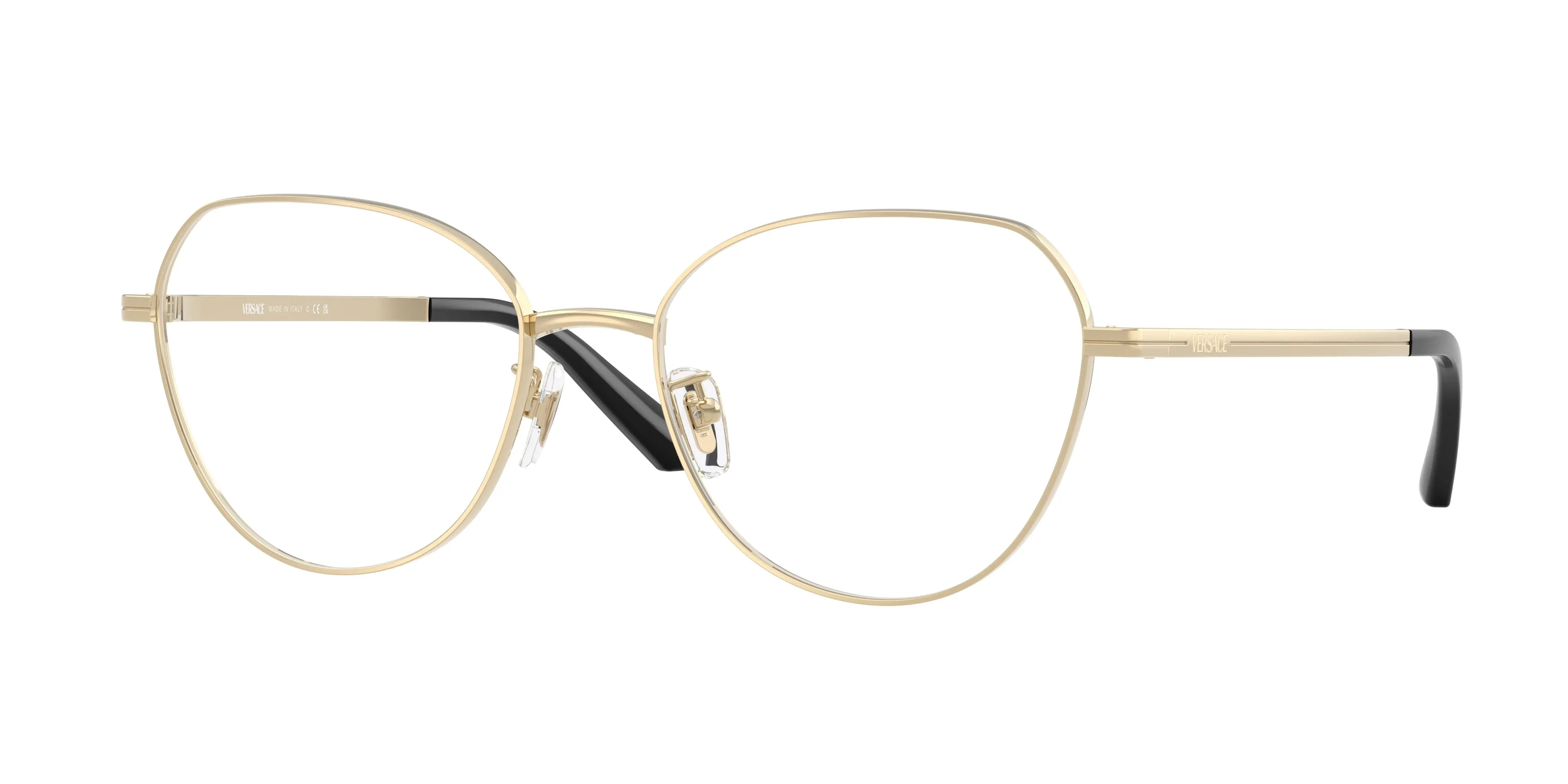 Versace VE1313D 1252 Montature da vista Metallo Oro Pantos Normale - immagine 1