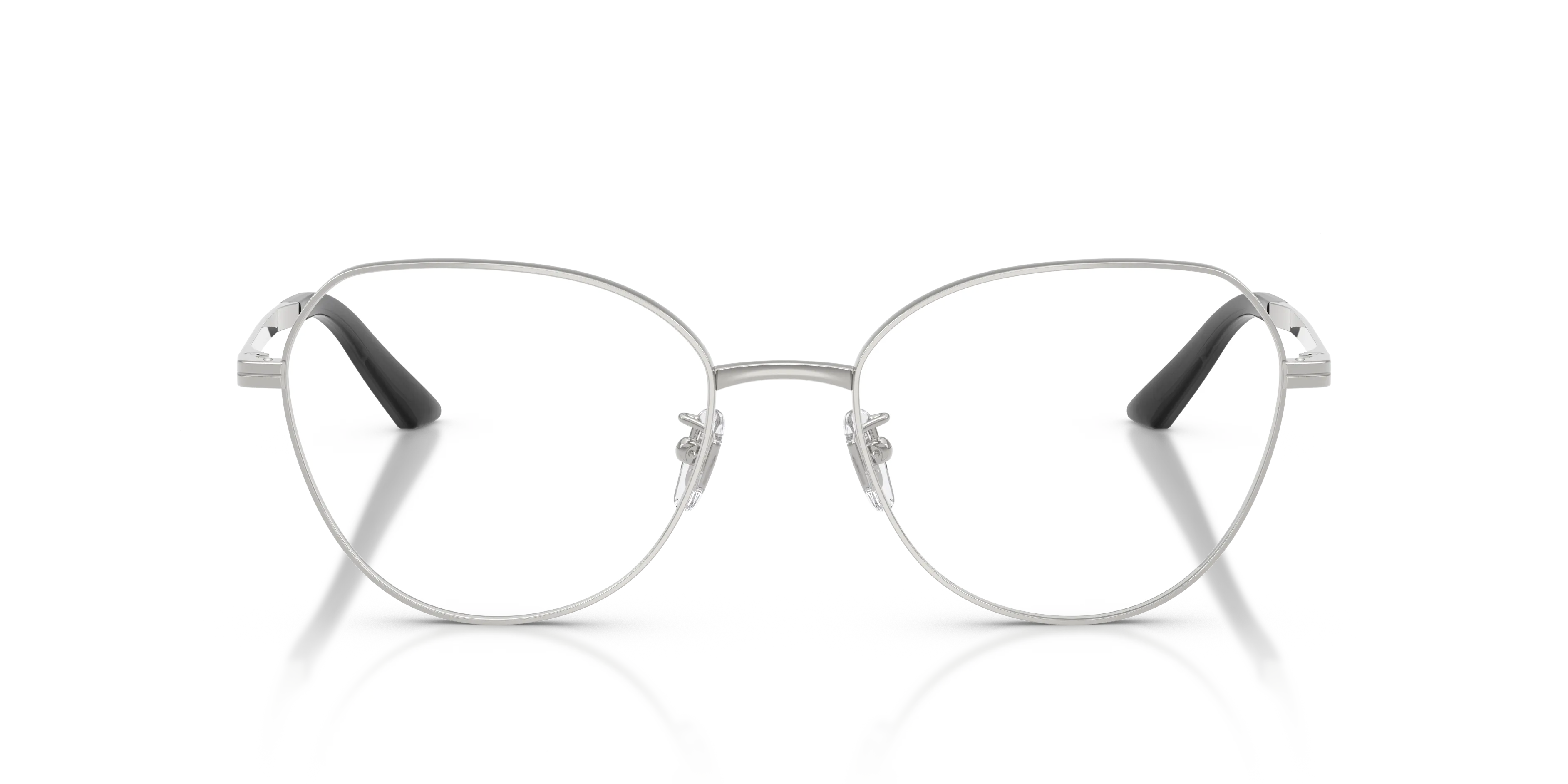 Versace VE1313D 1001 Montature da vista Metallo Argento Pantos Normale - immagine 3