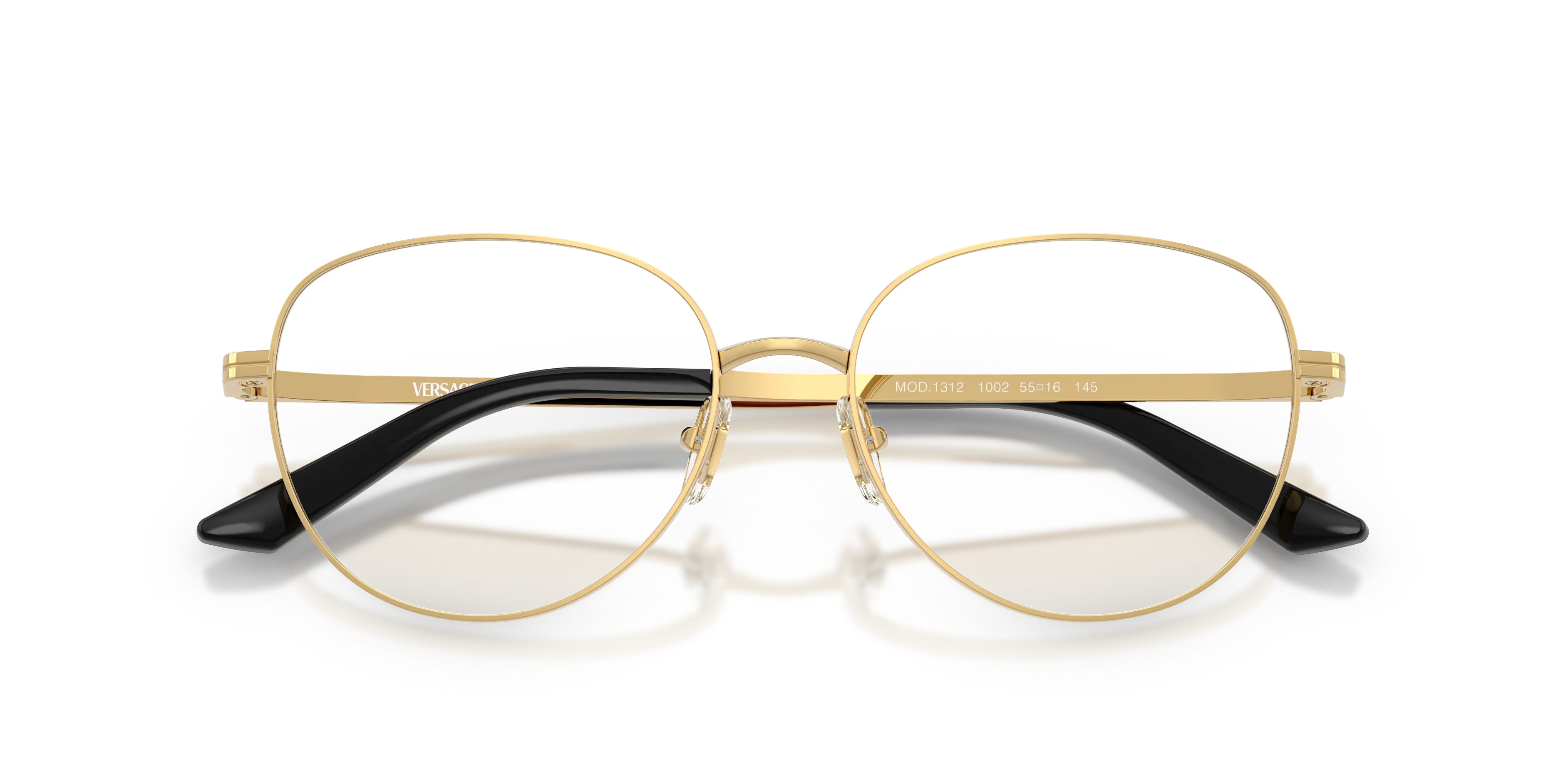 Versace VE1312 1002 Montature da vista Metallo Oro Pantos Normale - immagine 2