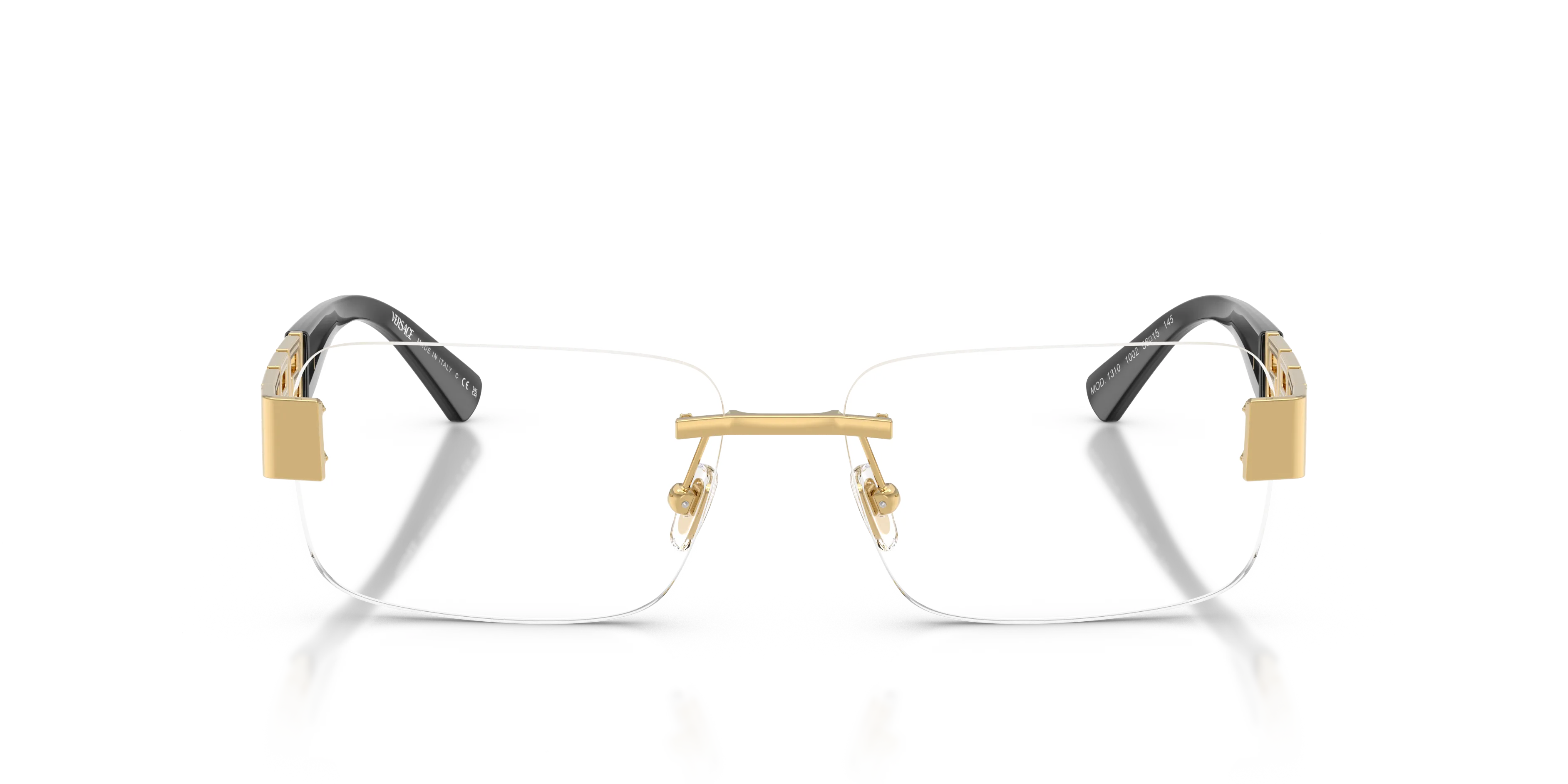 Versace VE1310 1002 Montature da vista Metallo Oro Pillow Normale - immagine 3