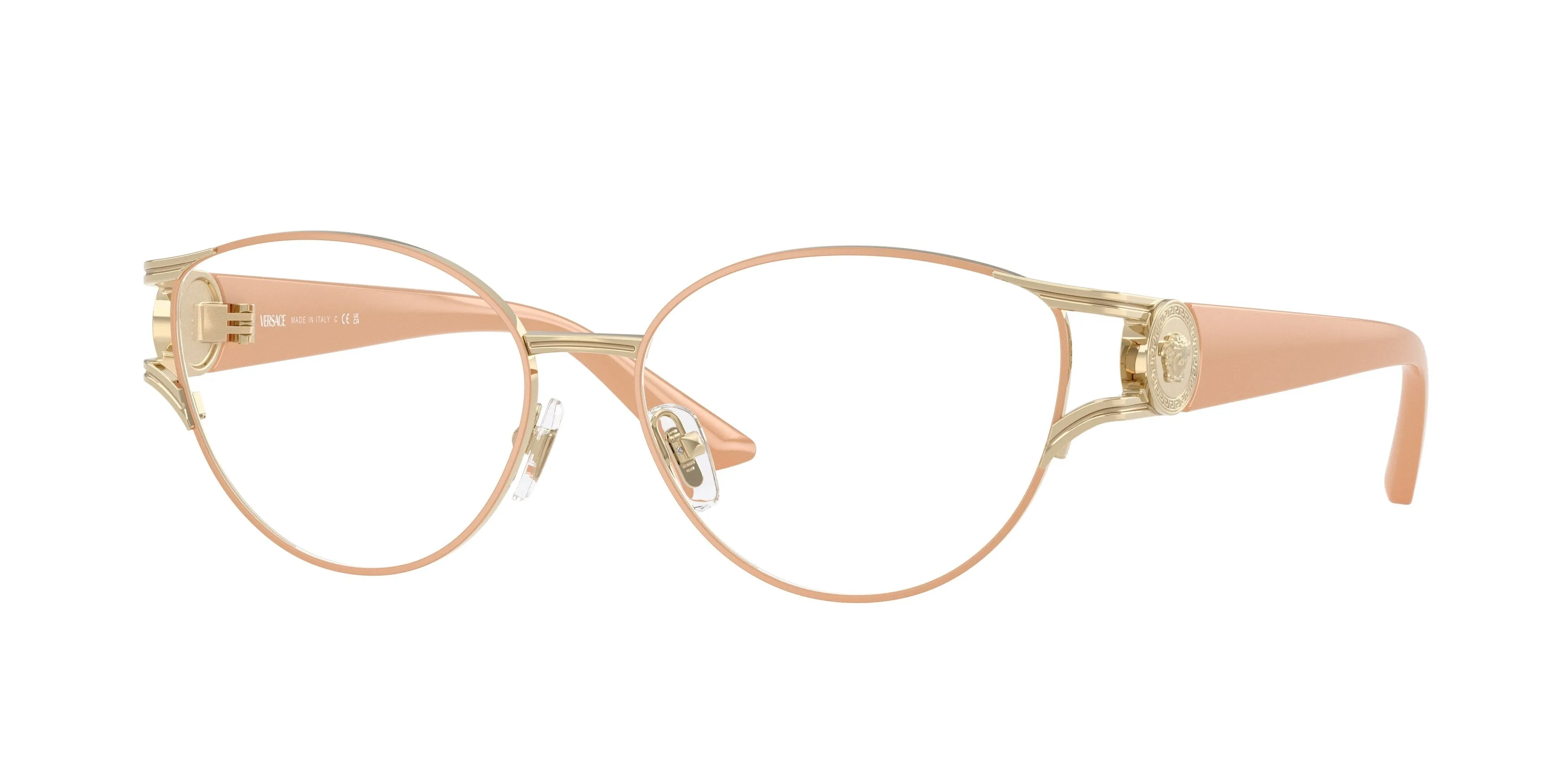 Versace VE1309 1519 Montature da vista Metallo Oro Cat Eye Normale - immagine 1