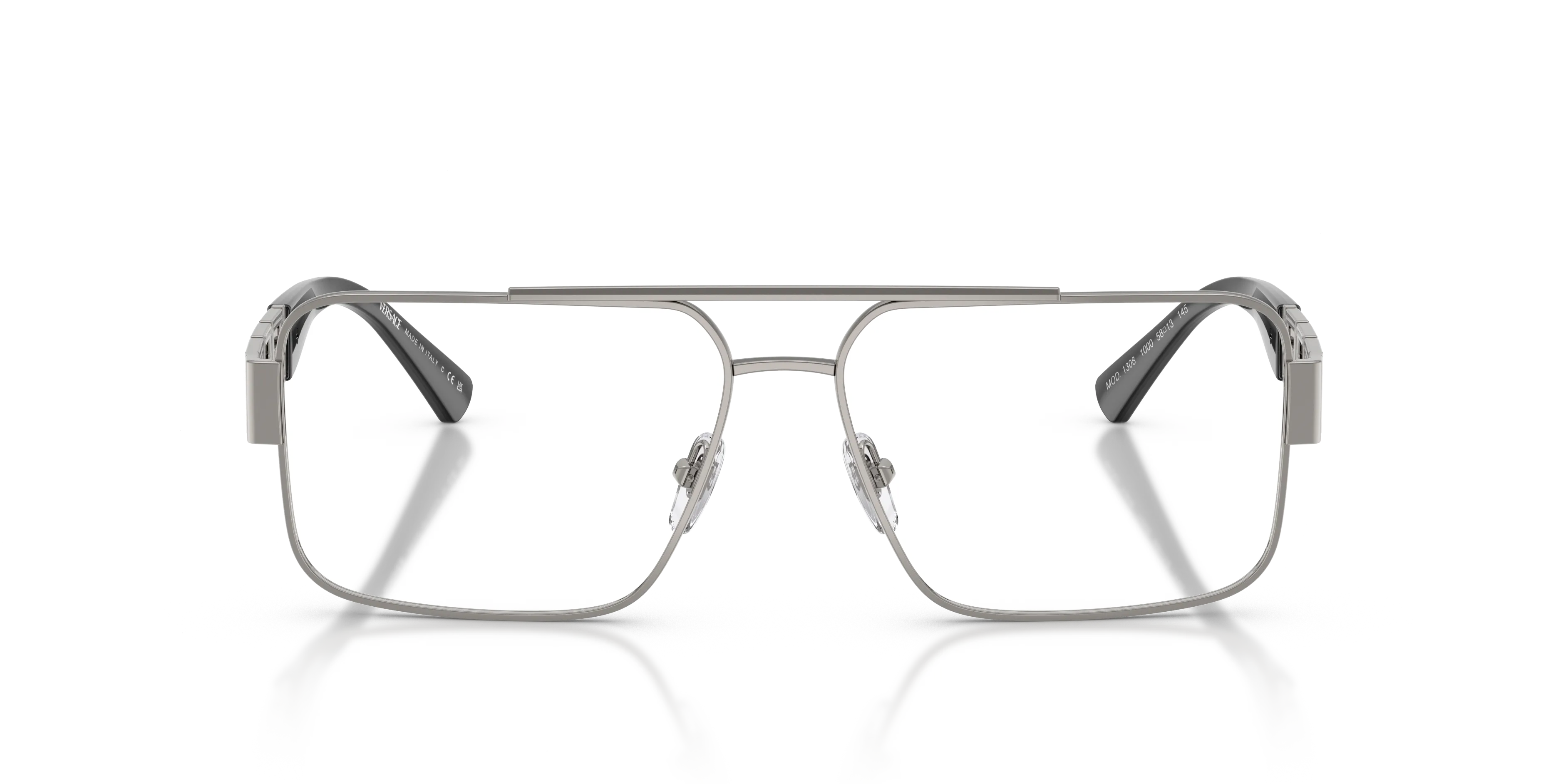 Versace VE1308 1000 Montature da vista Acciaio Grigio Pillow Normale - immagine 3