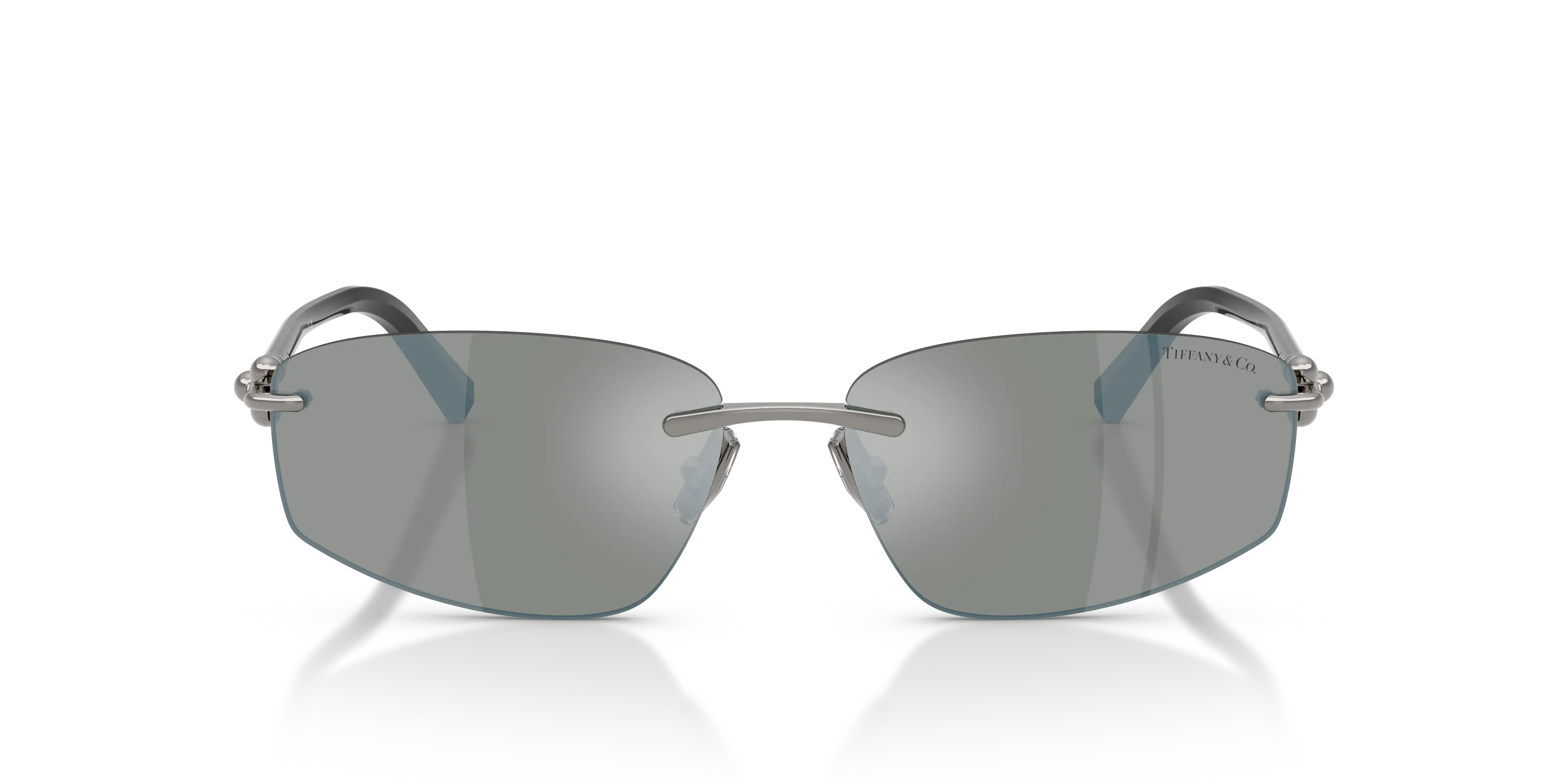 Tiffany TF3114 600325 Occhiali da sole Metallo Grigio Geometrica Specchiate - immagine 3