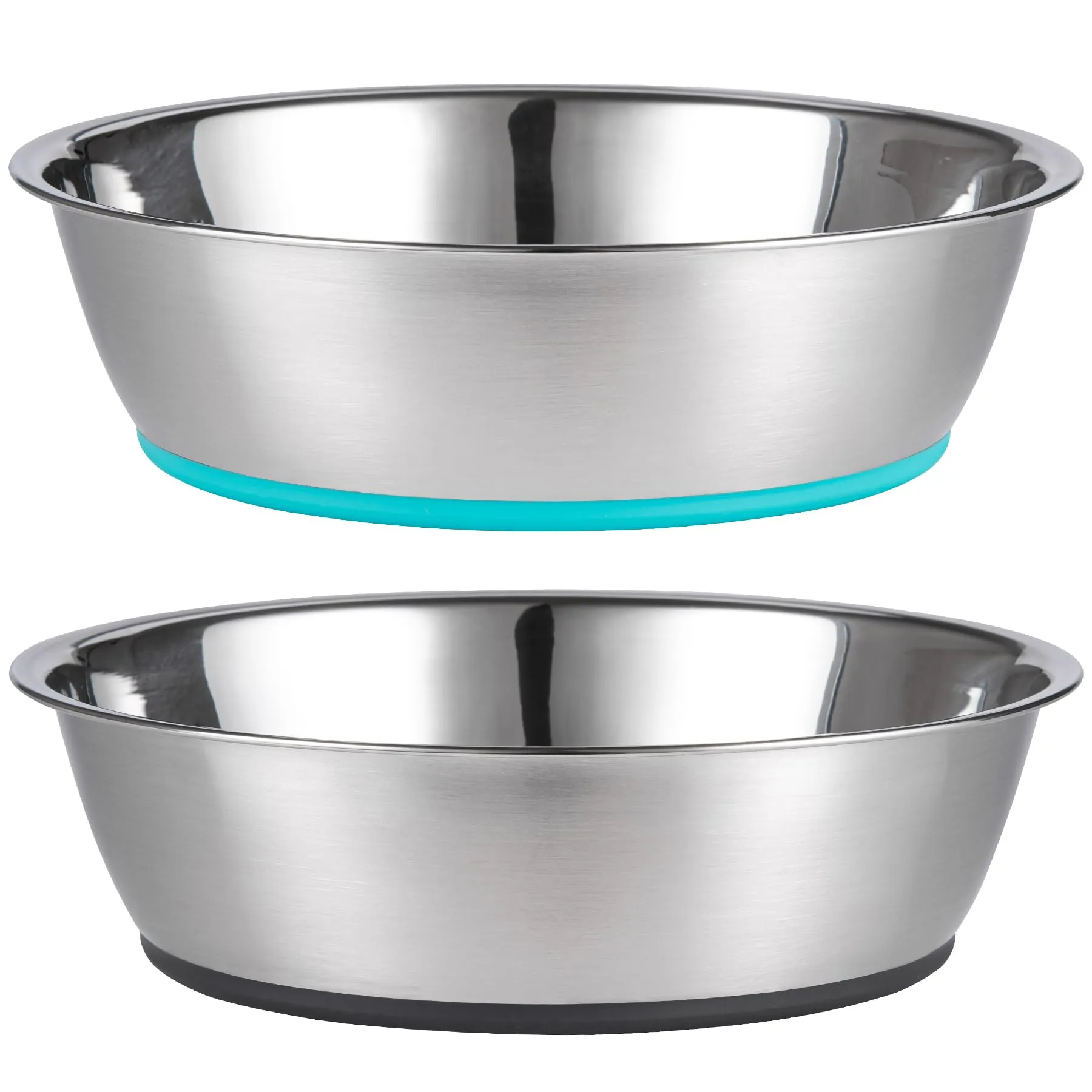 PEGGY11 Ciotole in Acciaio Inox per Gatti e Cani Piccoli, 720 ml, 2 Pezzi - immagine 1