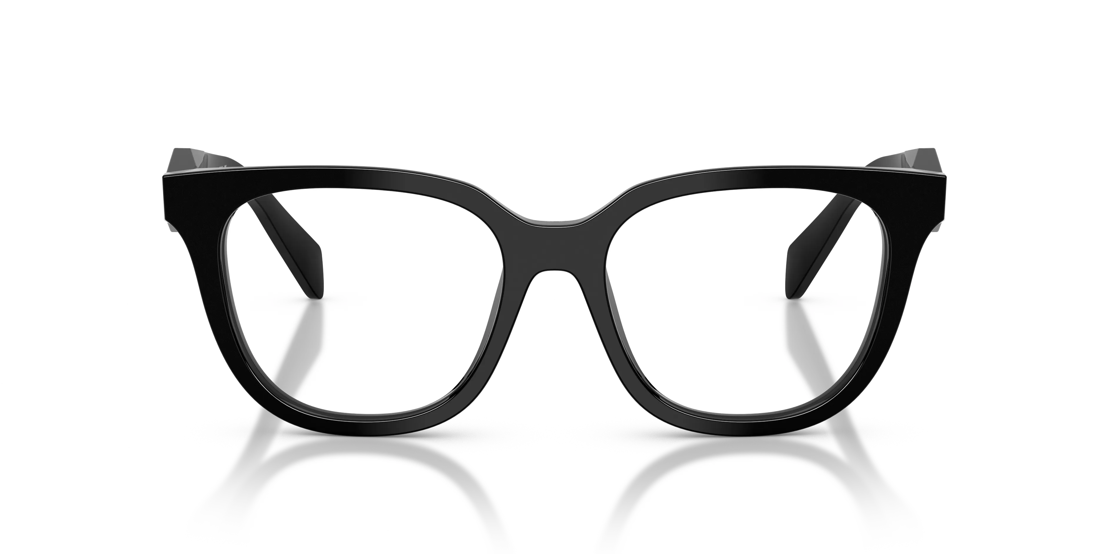 Prada PR C11V 16K1O1 Montature da vista Acetato Nero Farfalla Normale - immagine 3
