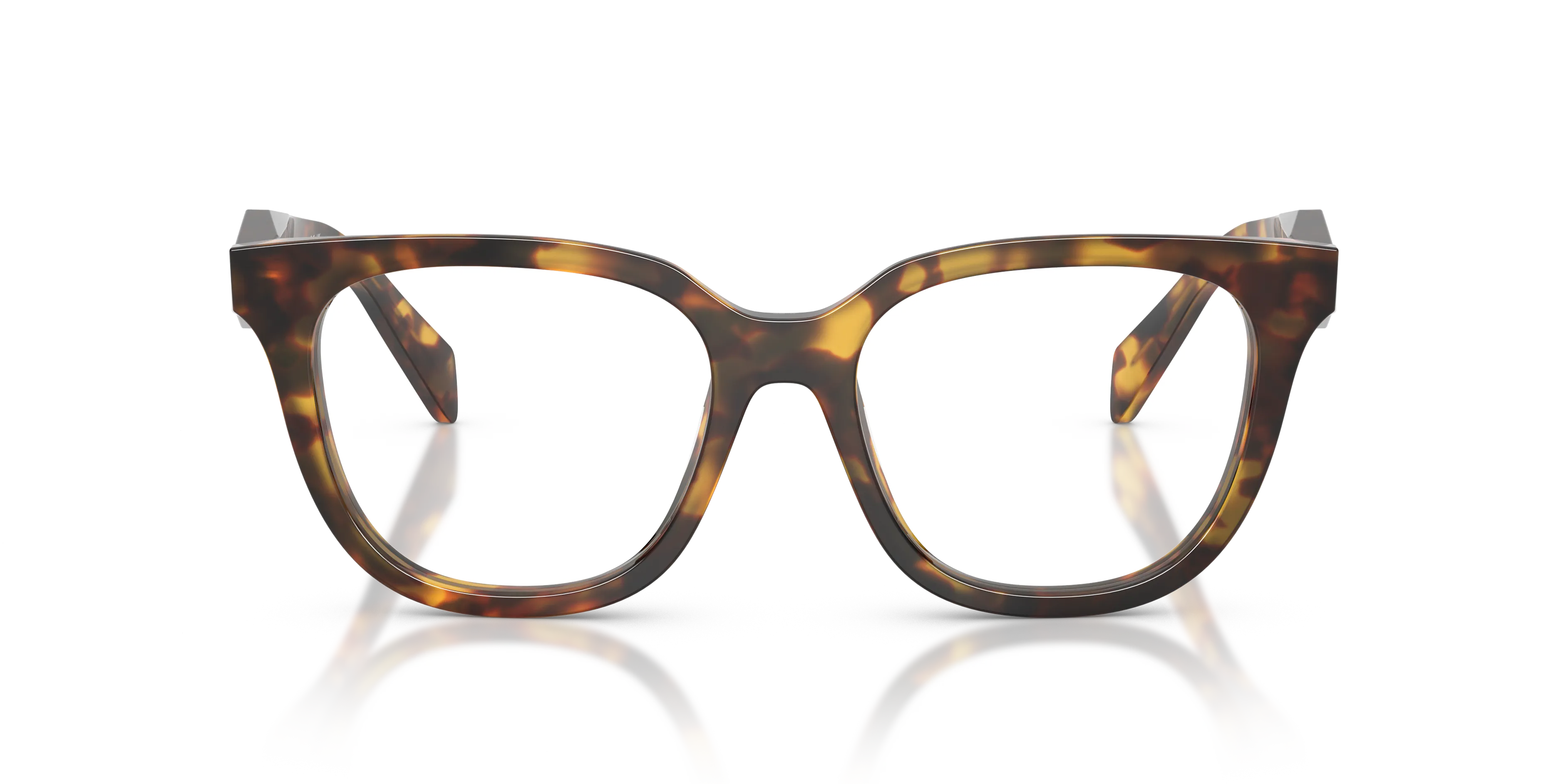 Prada PR C11V 14L1O1 Montature da vista Acetato Tartaruga Farfalla Normale - immagine 3