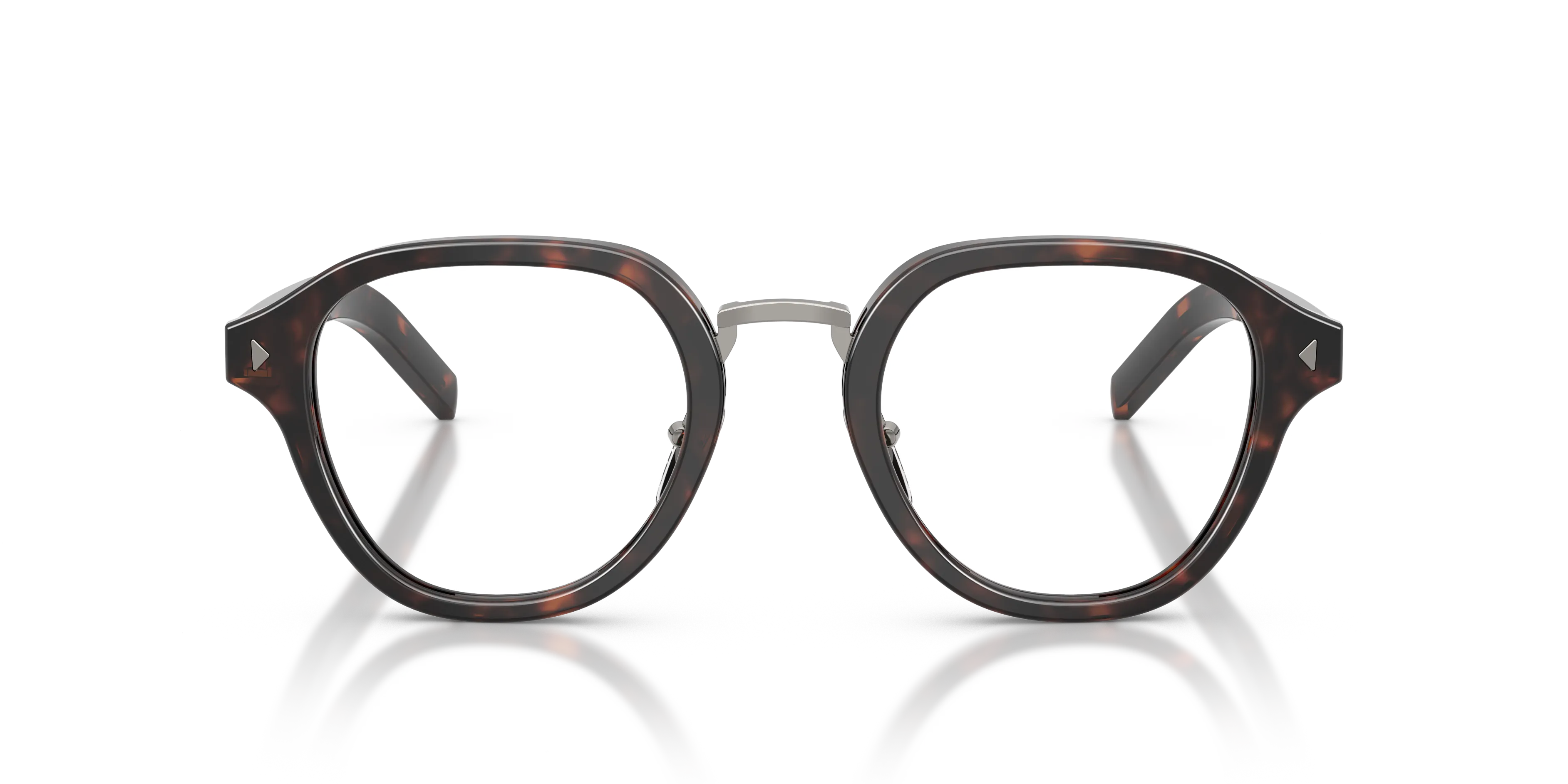 Prada PR C05V 17N1O1 Montature da vista Acetato Tartaruga Pantos Normale - immagine 3