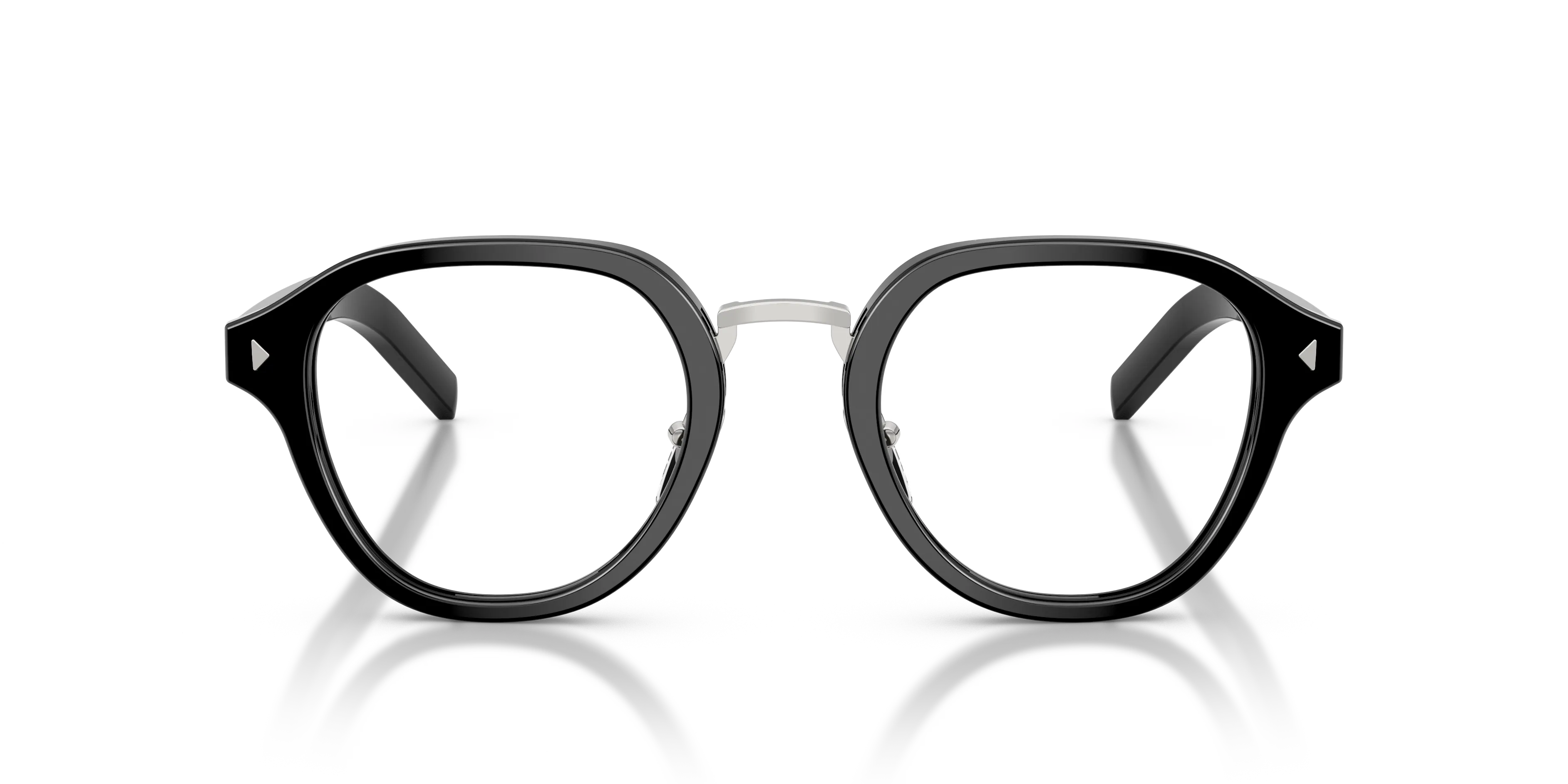 Prada PR C05V 16K1O1 Montature da vista Acetato Nero Pantos Normale - immagine 3