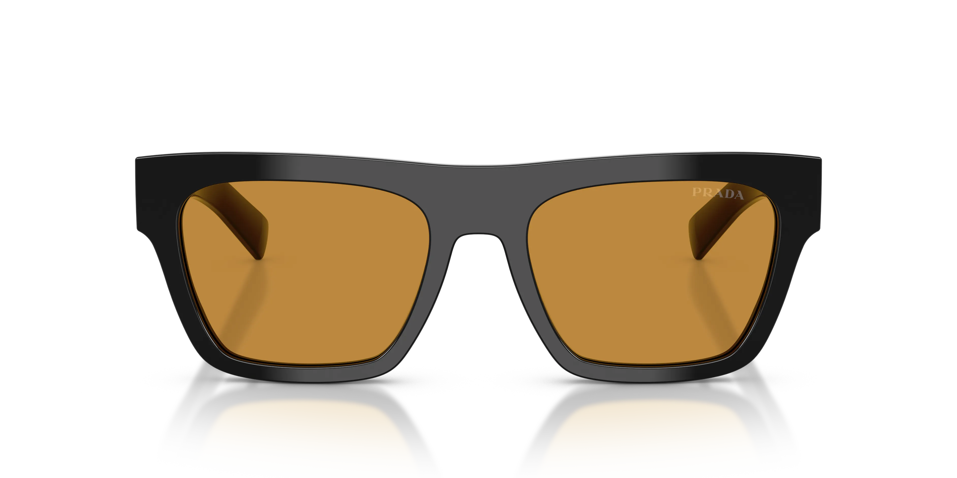 Prada PR C03S 16K50P Occhiali da sole Acetato Nero Squadrata Normale - immagine 3