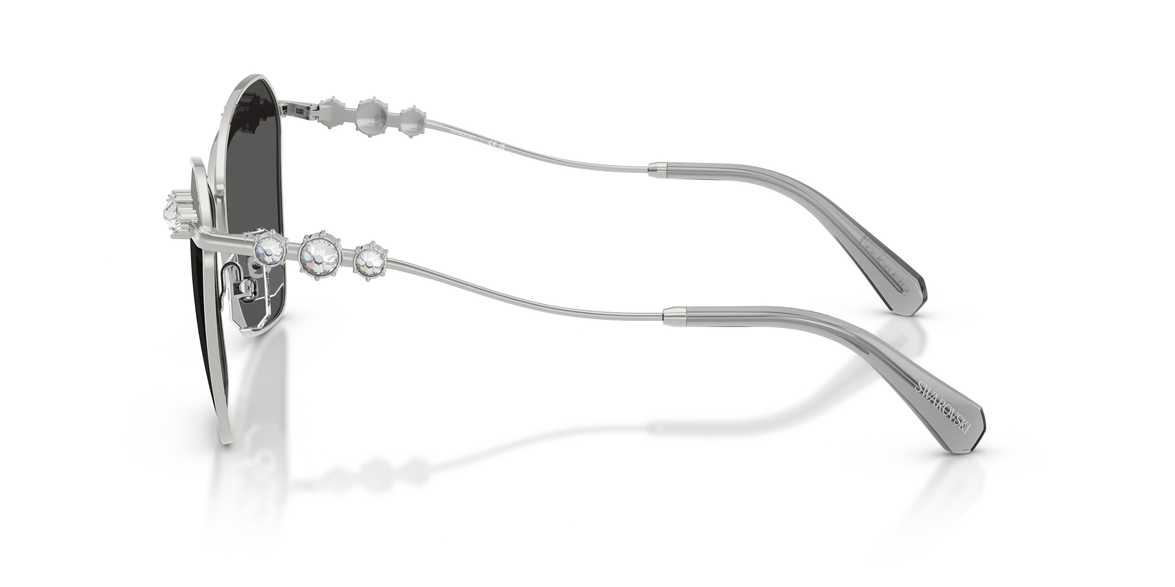 Swarovski SK7040 4001AL Occhiali da sole Metallo Argento Farfalla Normale - immagine 4