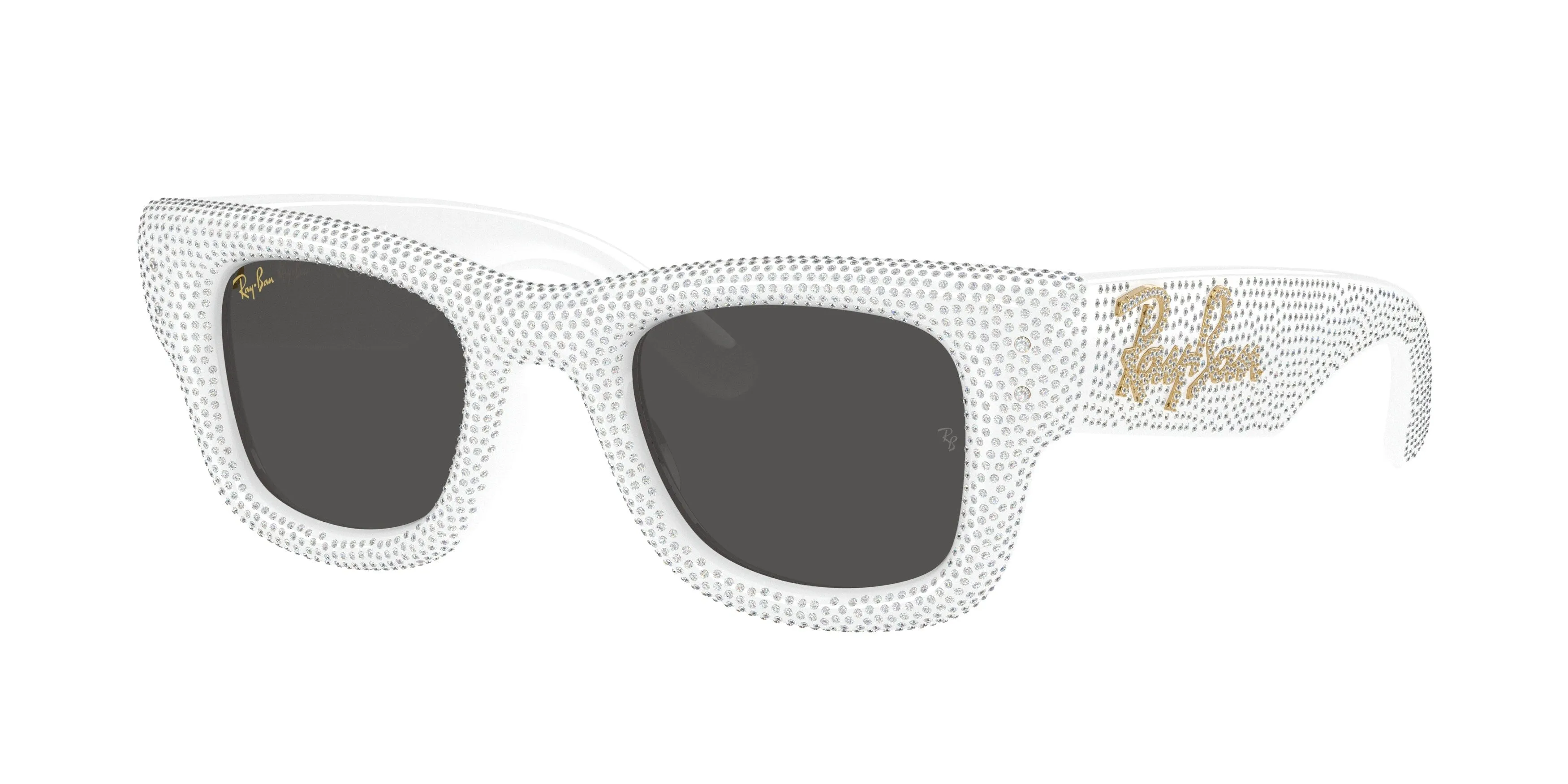 Ray - Ban RB4940BP WAYFARER PUFFER 686687 Occhiali da sole Nylon Bianco Squadrata Normale - immagine 1