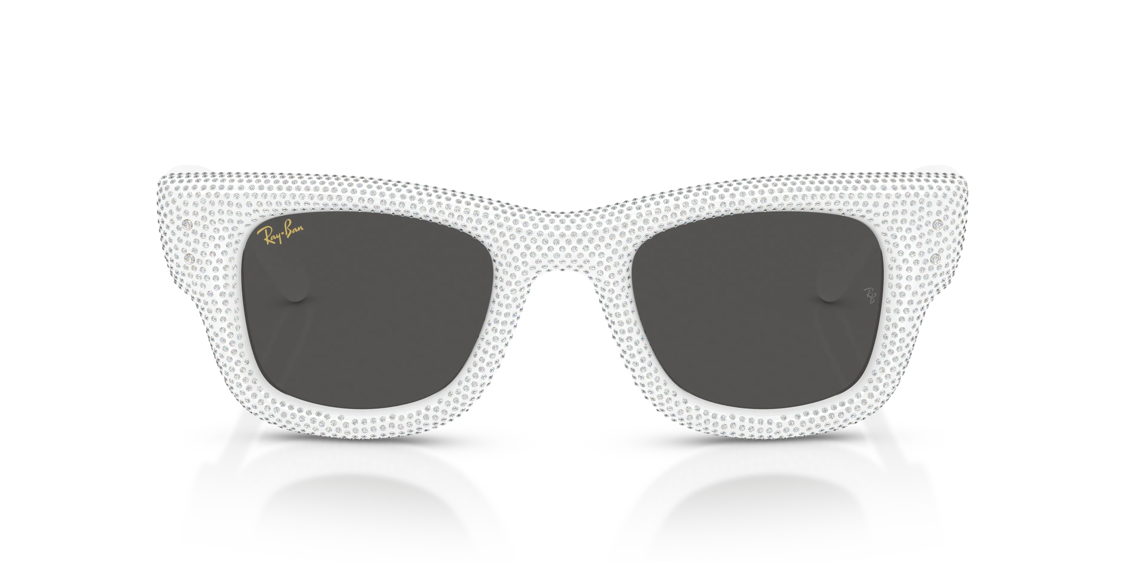 Ray - Ban RB4940BP WAYFARER PUFFER 686687 Occhiali da sole Nylon Bianco Squadrata Normale - immagine 3