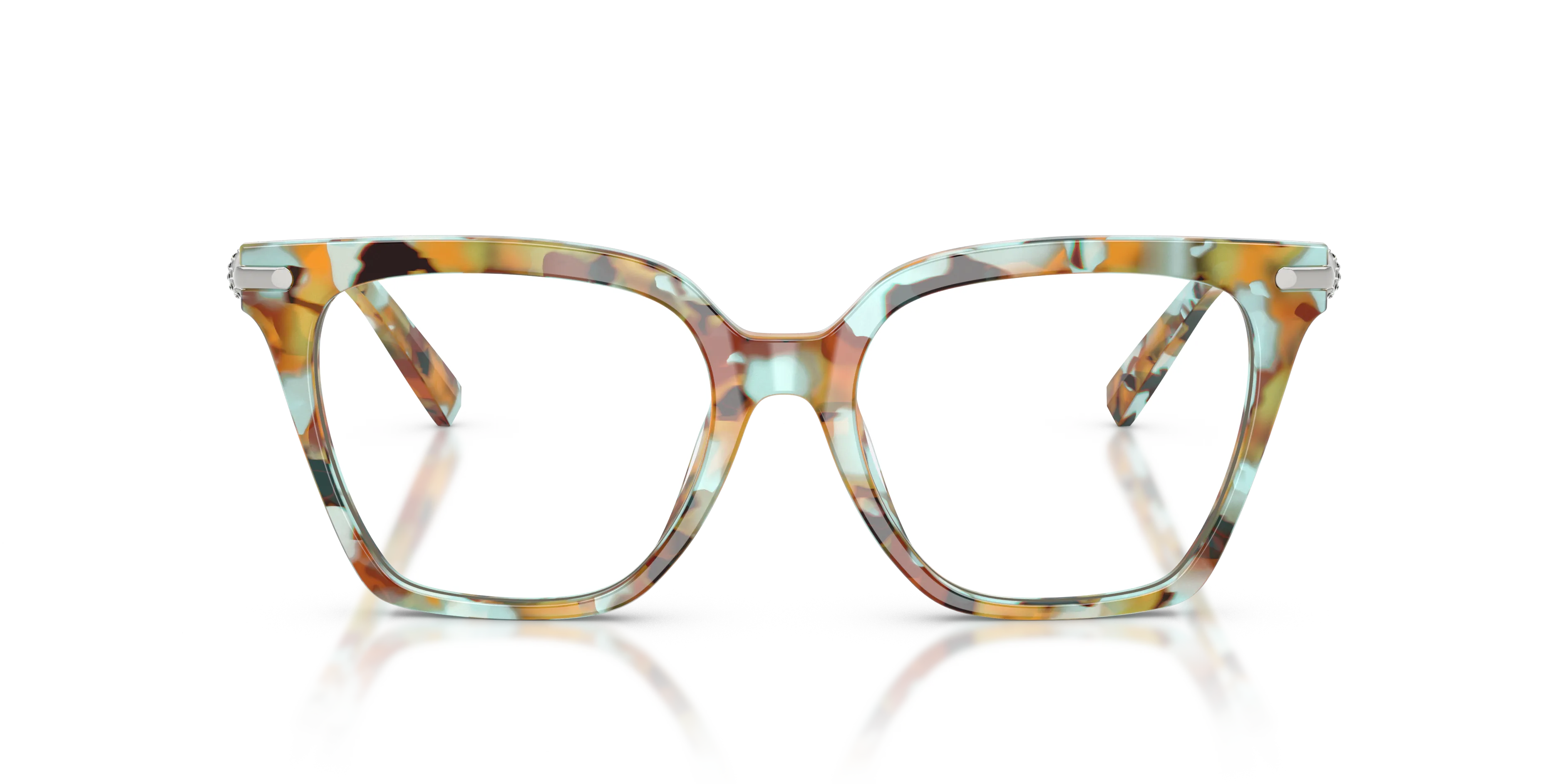Tiffany TF2284B 8441 Montature da vista Acetato Tartaruga Squadrata Normale - immagine 3