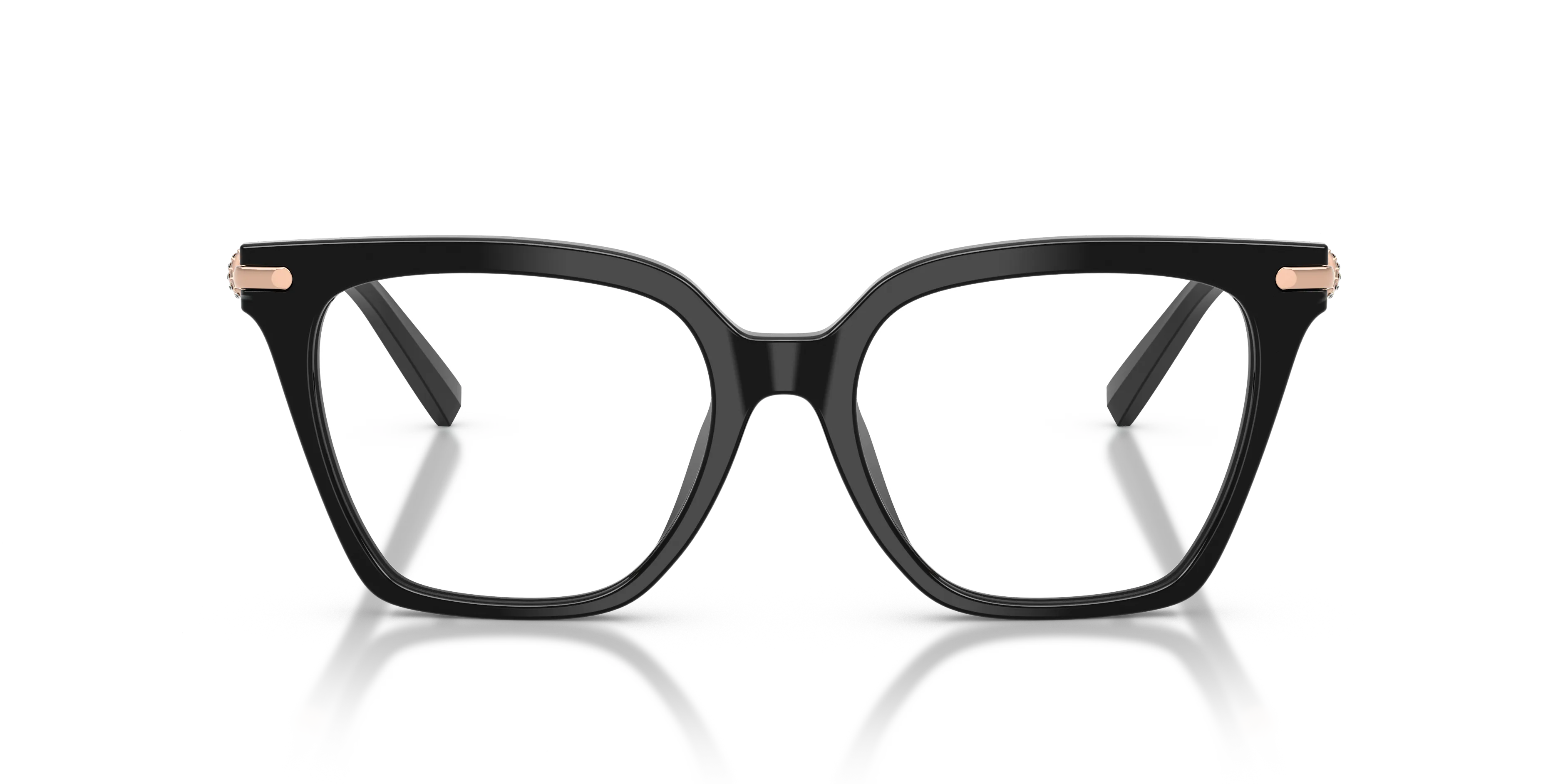 Tiffany TF2284B 8001 Montature da vista Acetato Nero Squadrata Normale - immagine 3