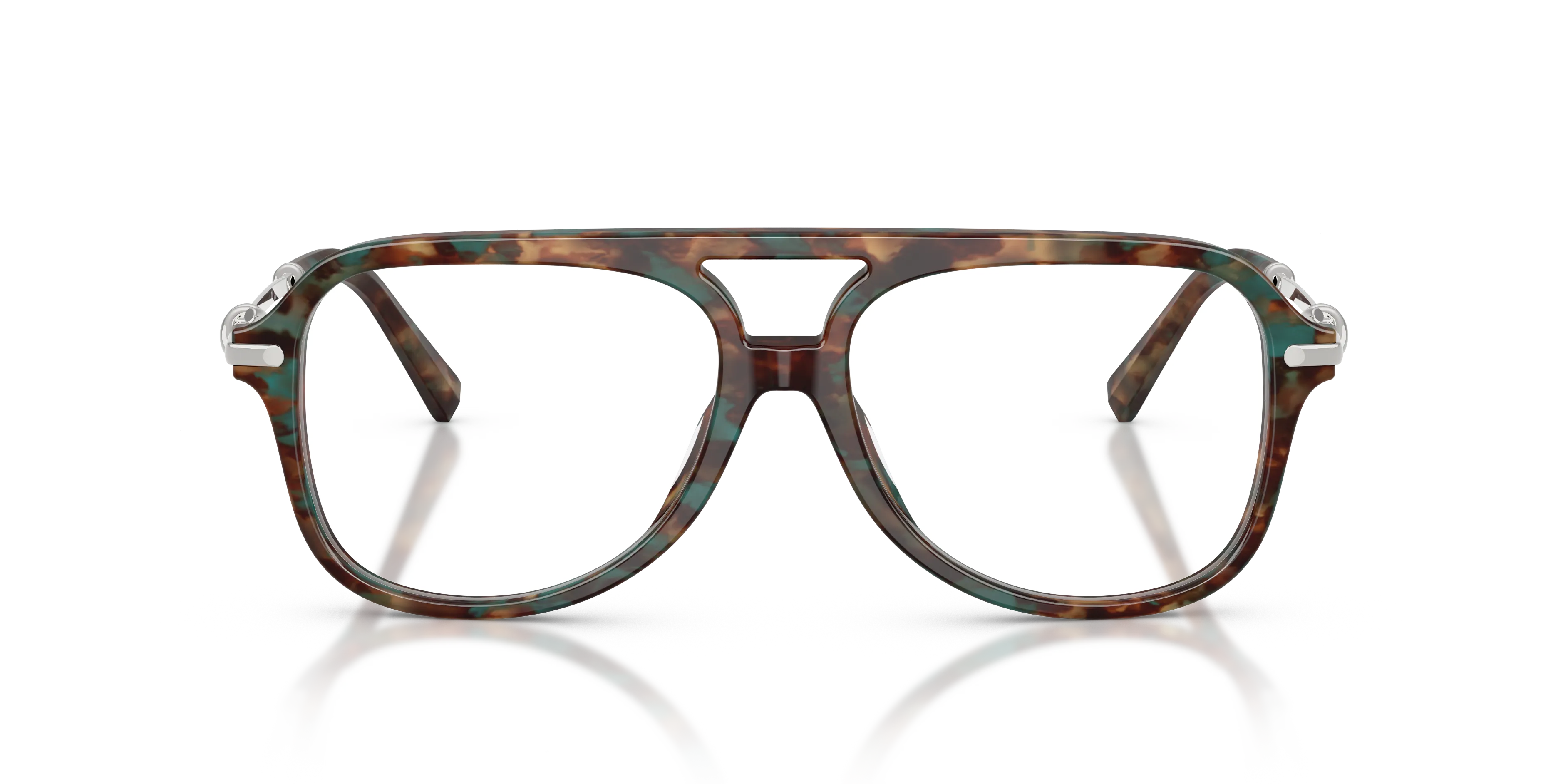 Tiffany TF2283 8442 Montature da vista Acetato Tartaruga Pilot Normale - immagine 3