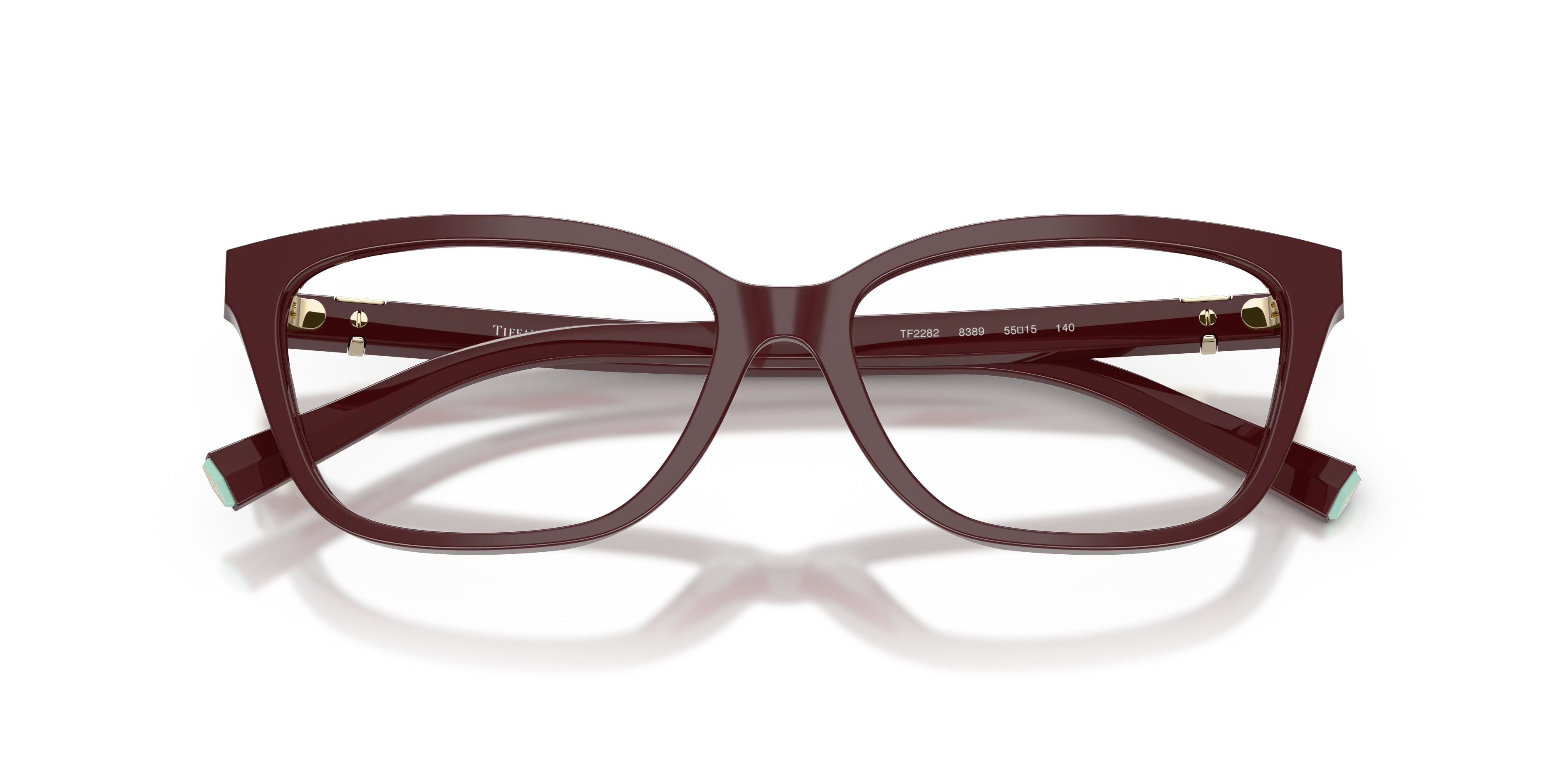 Tiffany TF2282 8389 Montature da vista Acetato Viola Pillow Normale - immagine 2