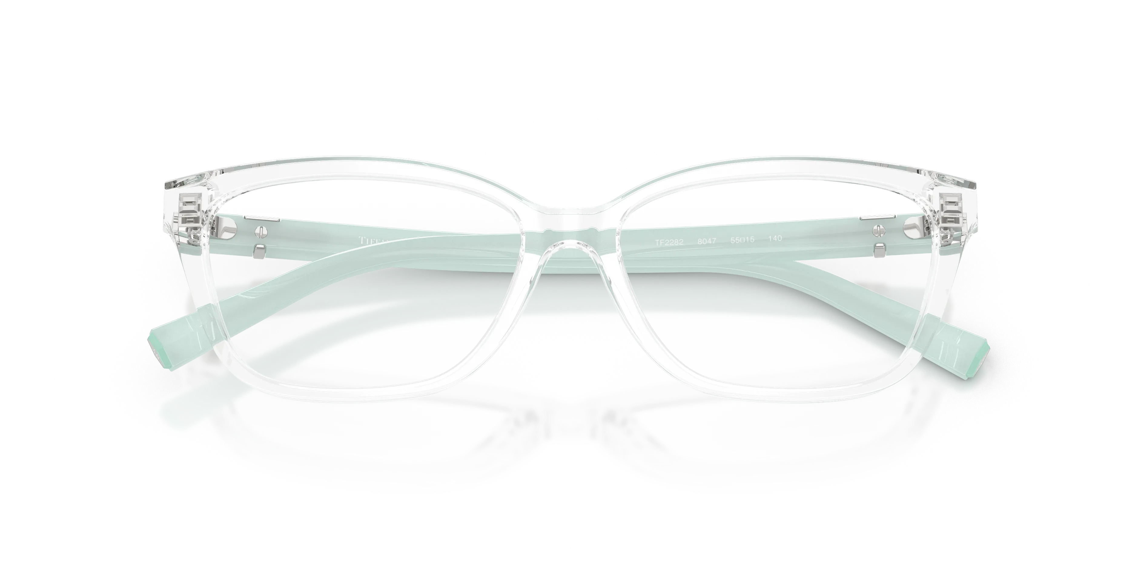 Tiffany TF2282 8047 Montature da vista Acetato Trasparente Pillow Normale - immagine 2
