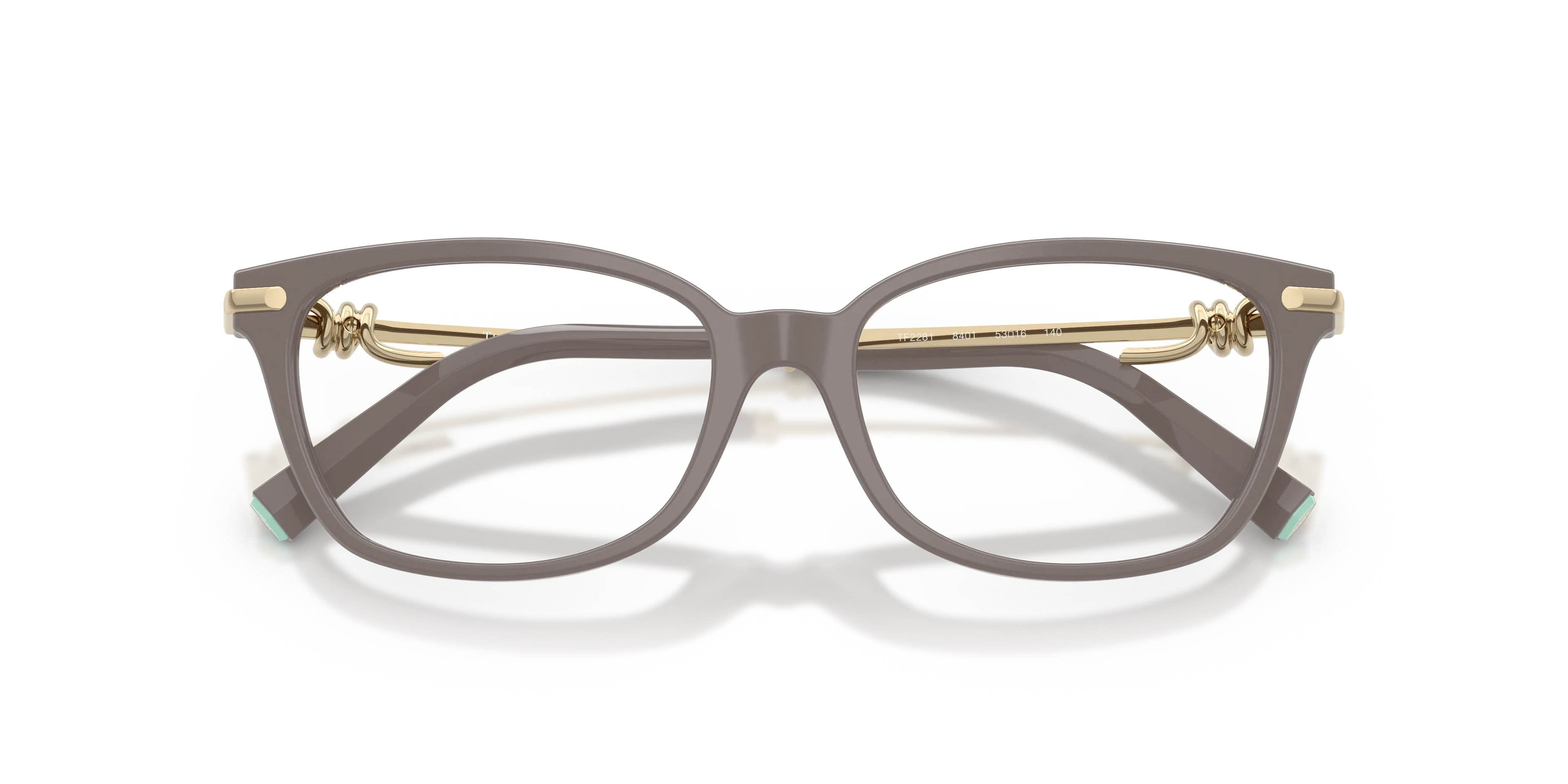 Tiffany TF2281 8401 Montature da vista Acetato Marrone Pillow Normale - immagine 2