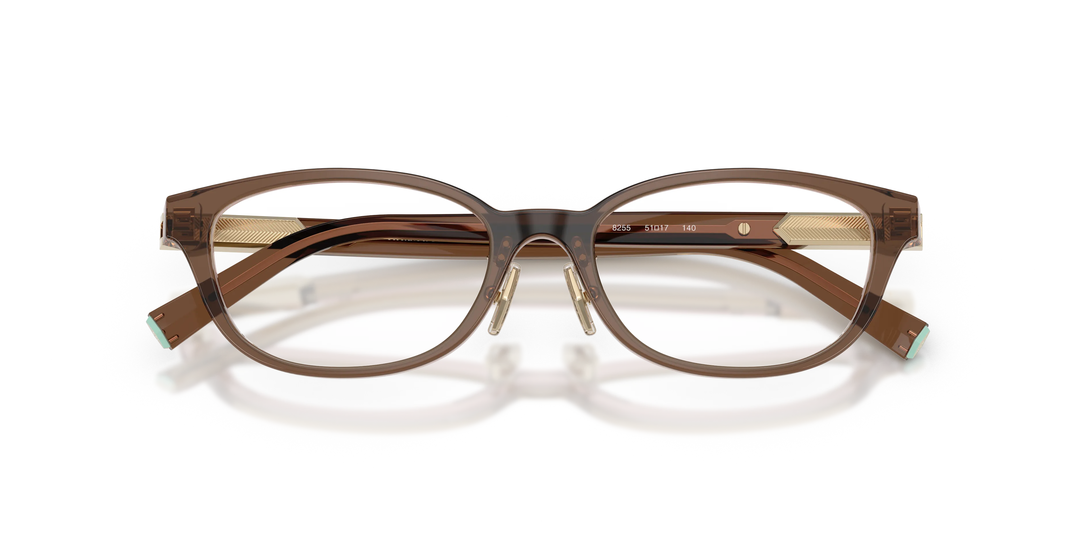 Tiffany TF2280D 8255 Montature da vista Acetato Marrone Pillow Normale - immagine 2