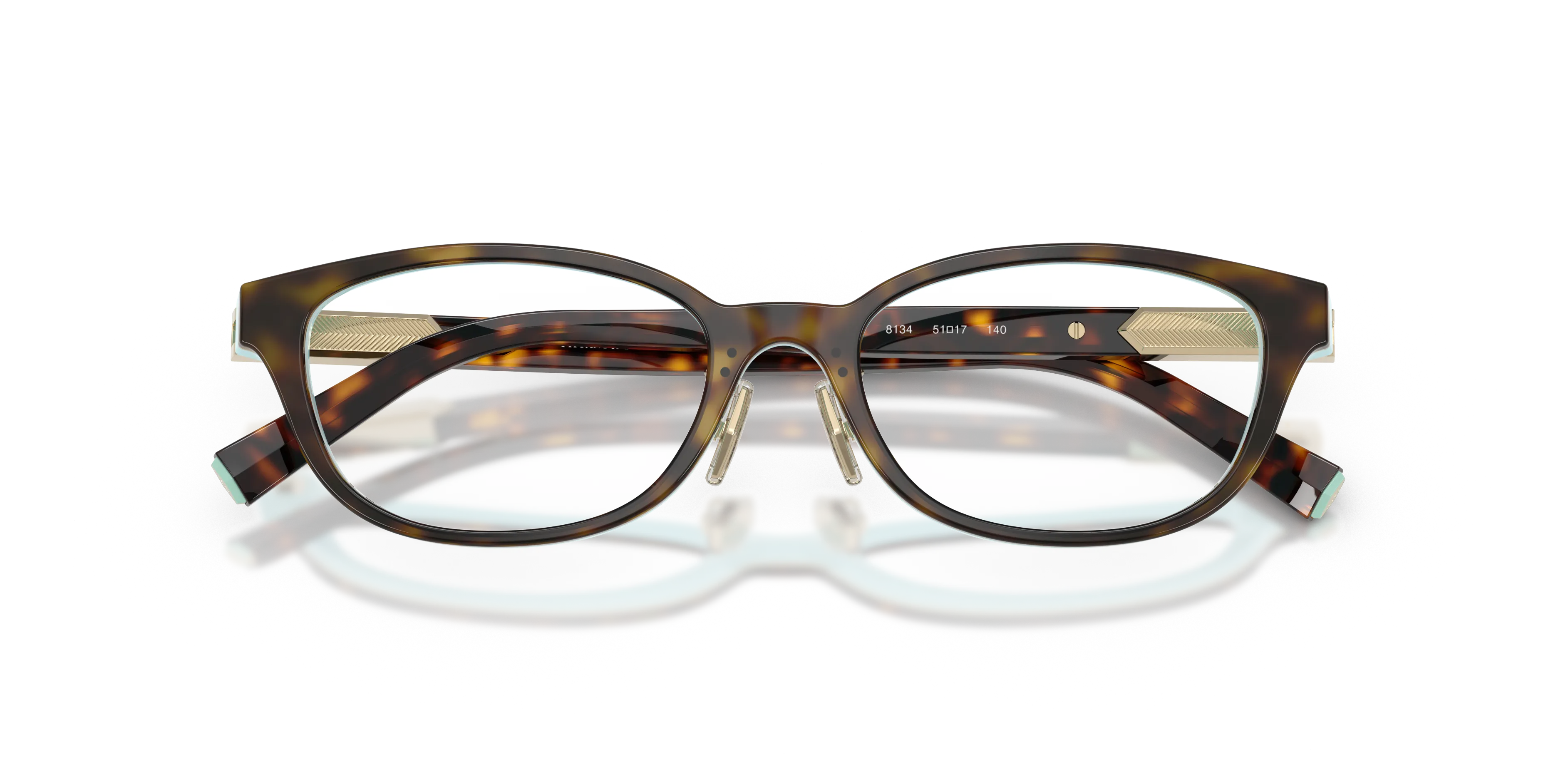 Tiffany TF2280D 8134 Montature da vista Acetato Marrone Pillow Normale - immagine 2