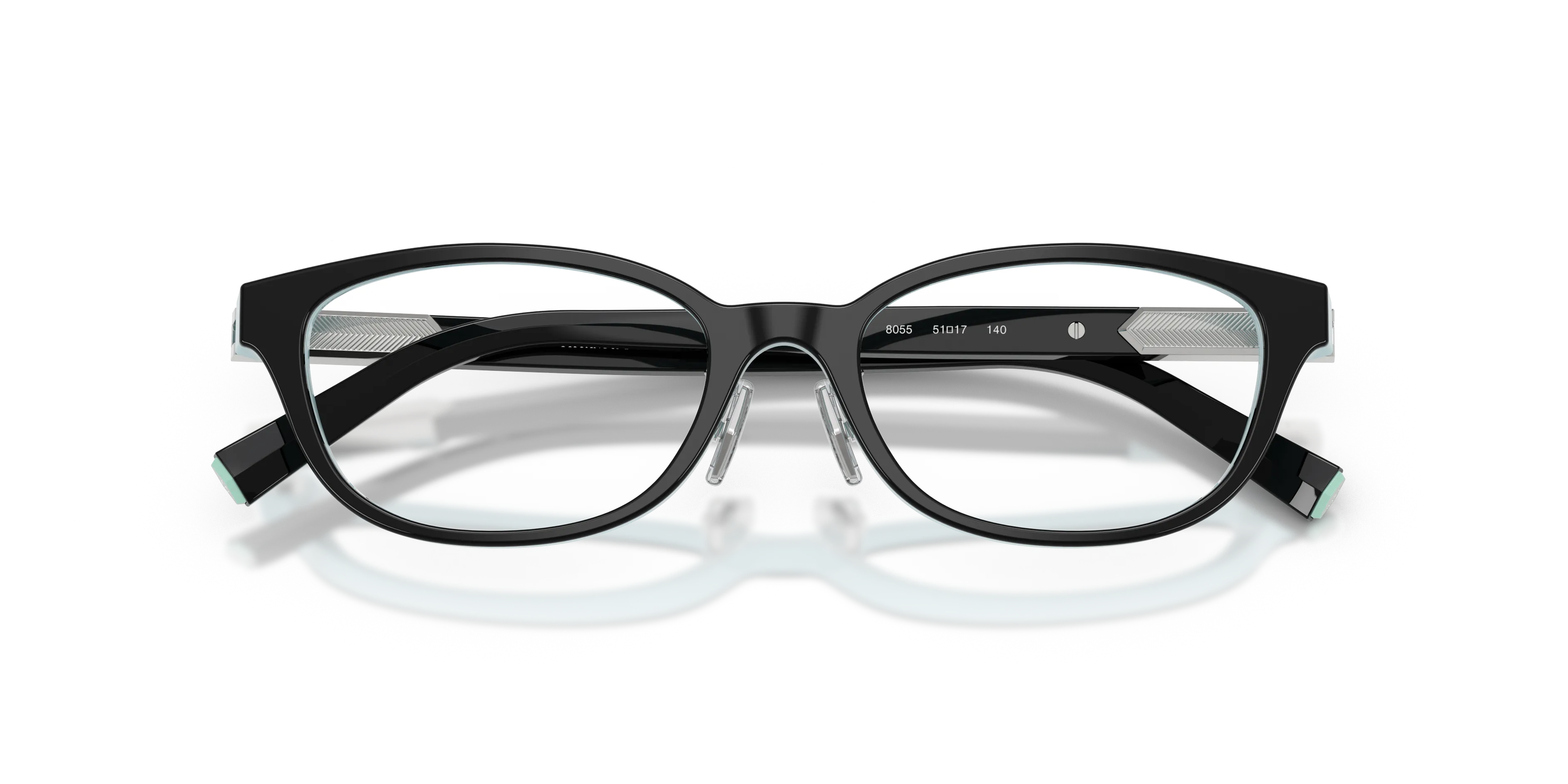 Tiffany TF2280D 8055 Montature da vista Acetato Nero Pillow Normale - immagine 2