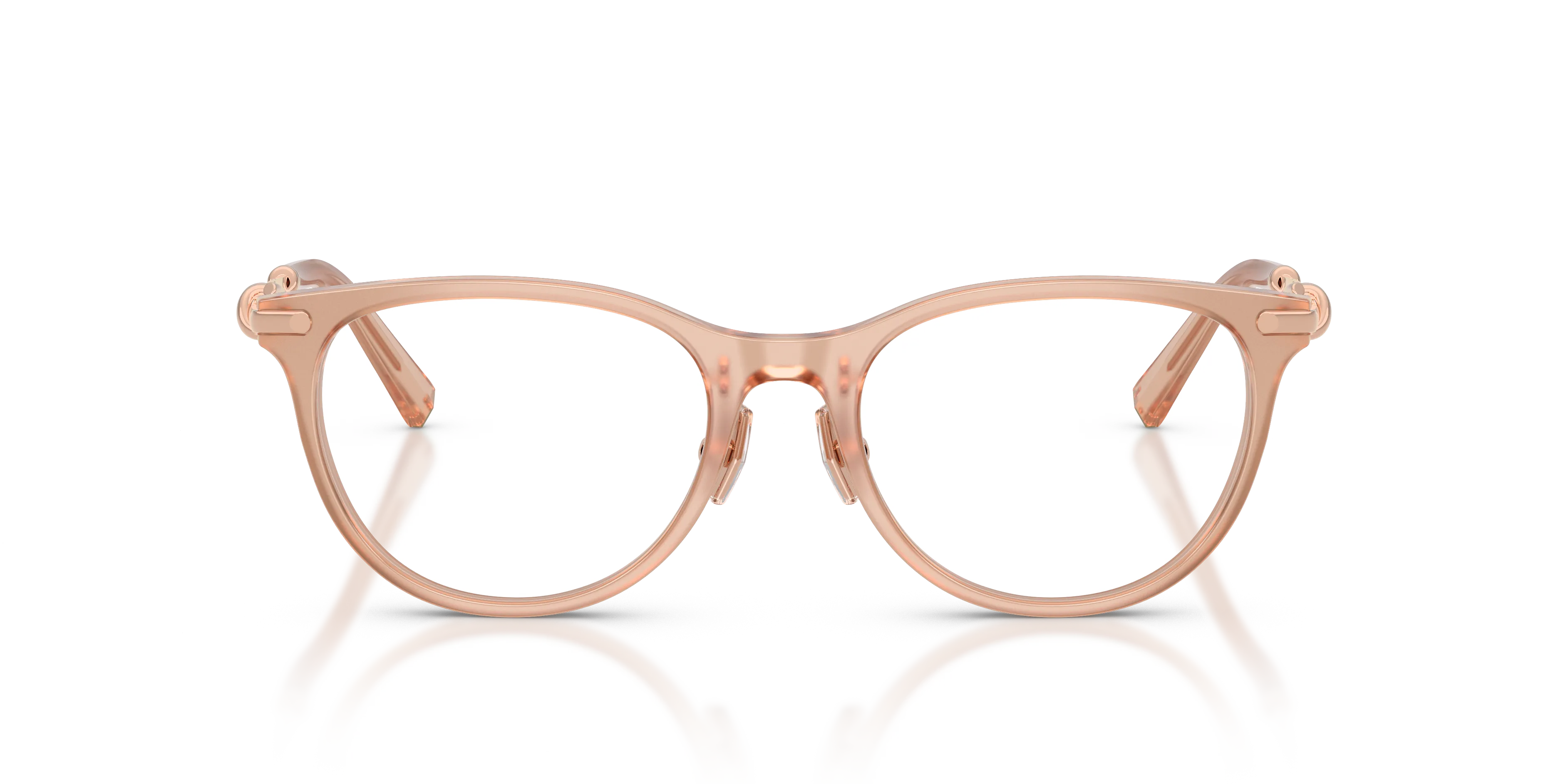 Tiffany TF2279D 8268 Montature da vista Acetato Rosa Rotonda Normale - immagine 3