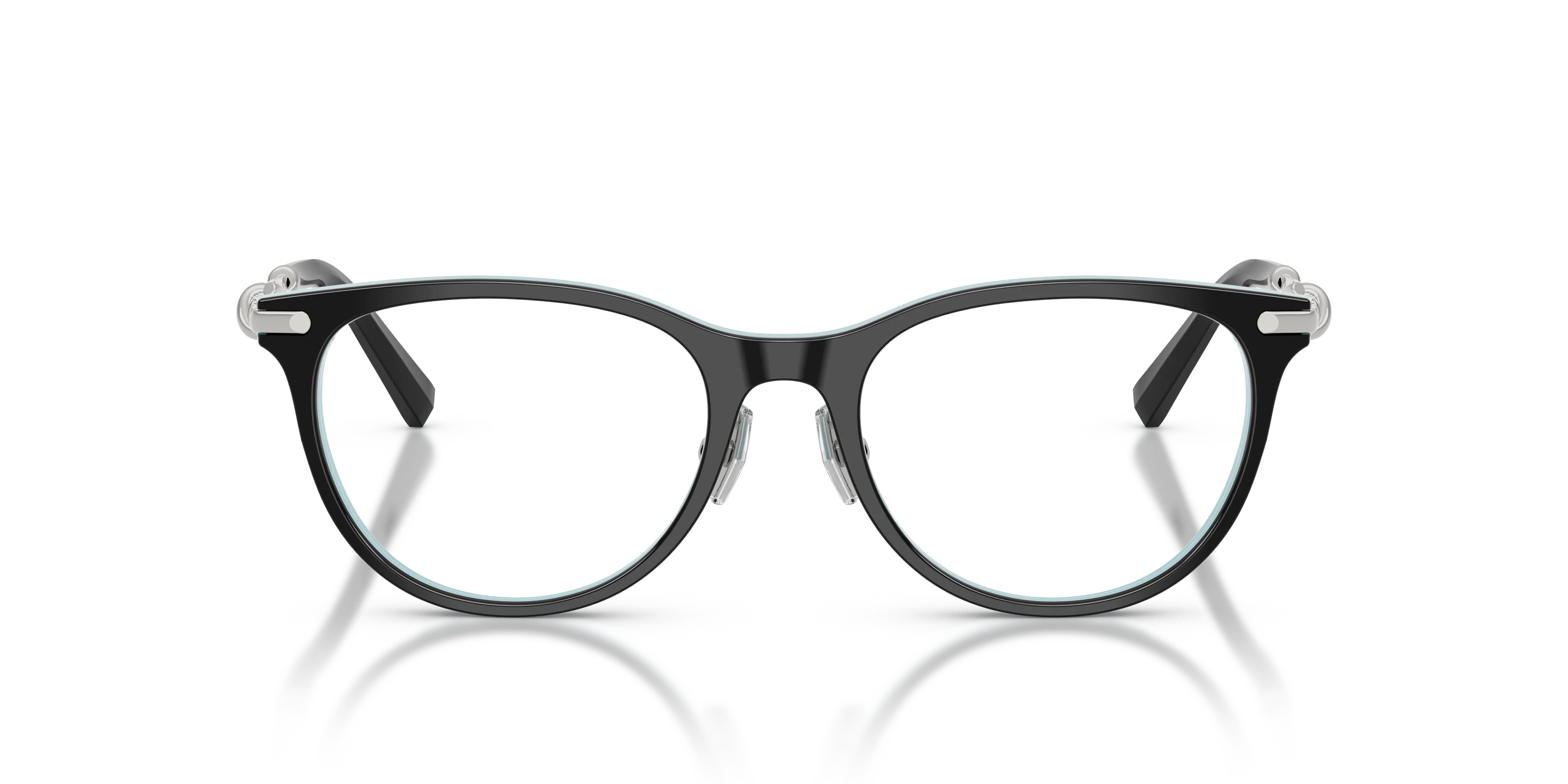Tiffany TF2279D 8055 Montature da vista Acetato Nero Rotonda Normale - immagine 3