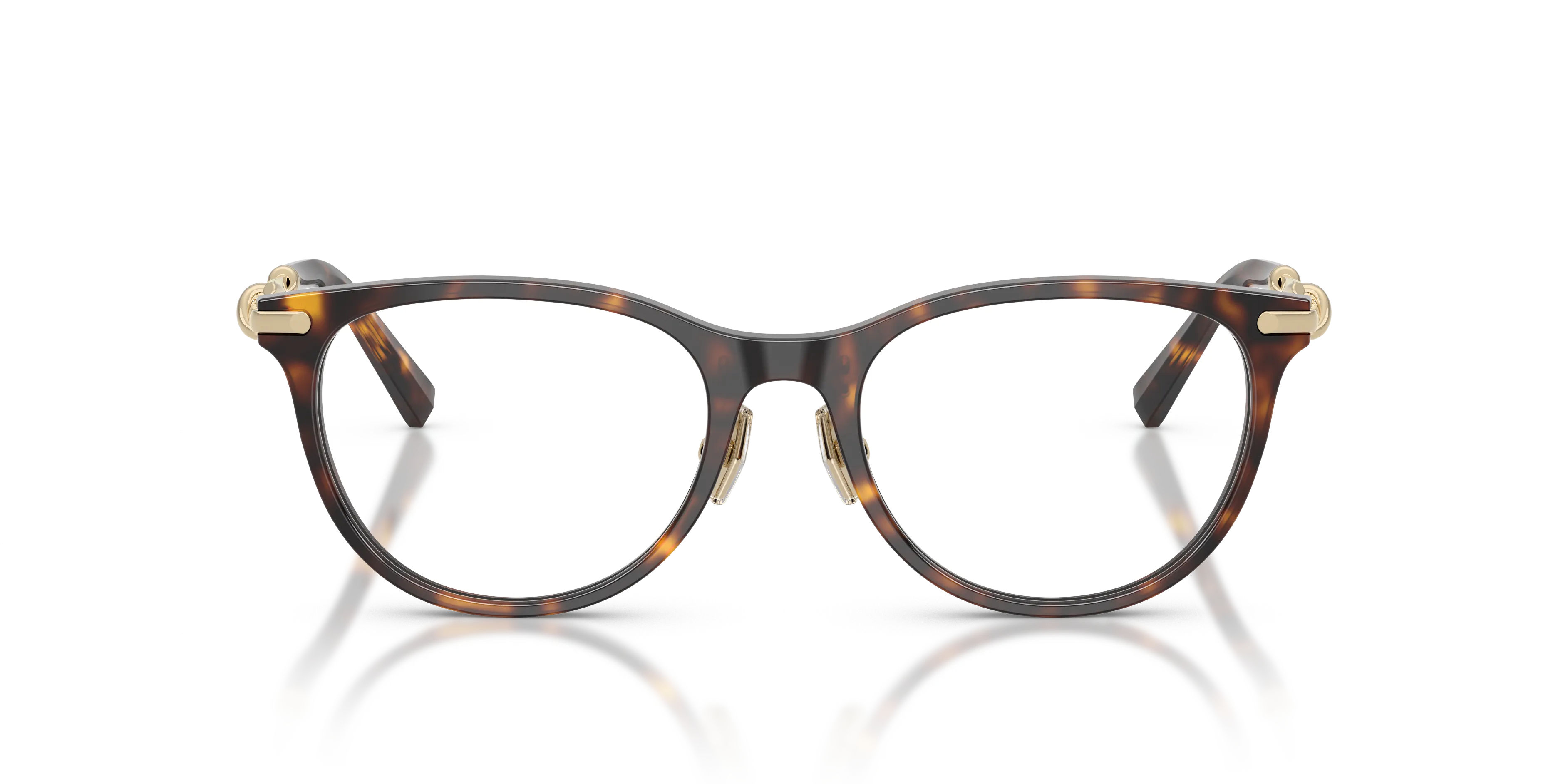 Tiffany TF2279D 8015 Montature da vista Acetato Tartaruga Rotonda Normale - immagine 3